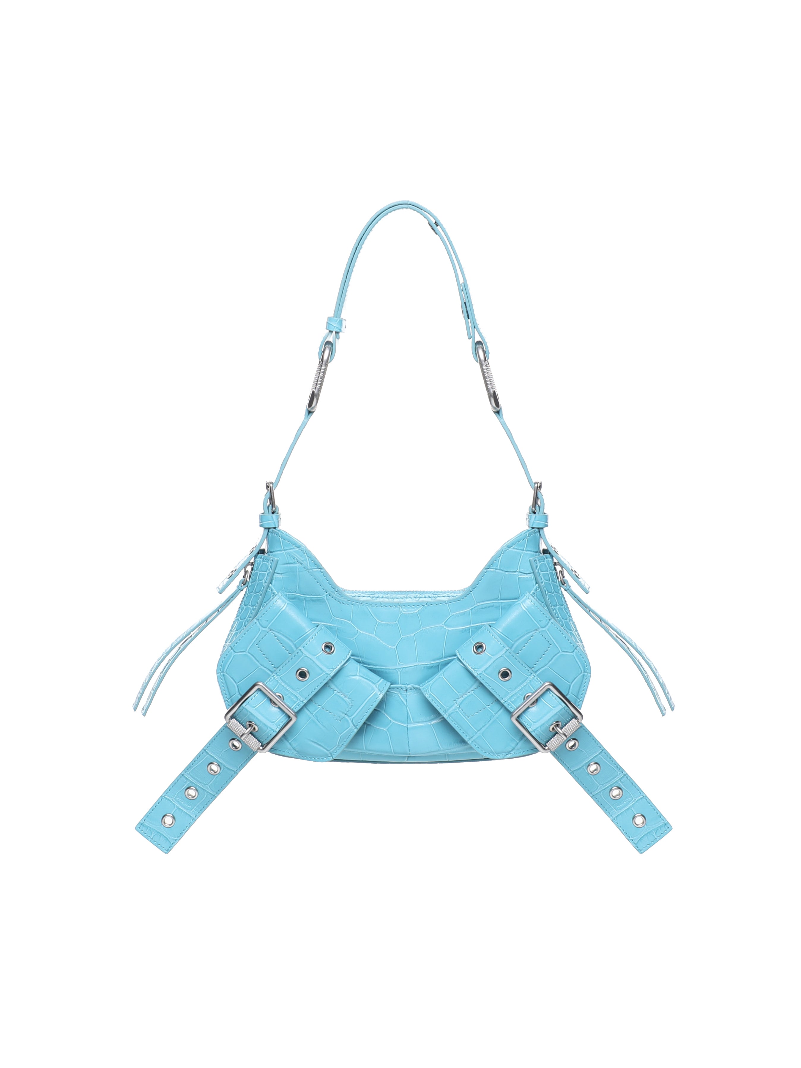 BIASIA Bags Turquoise Cowskin