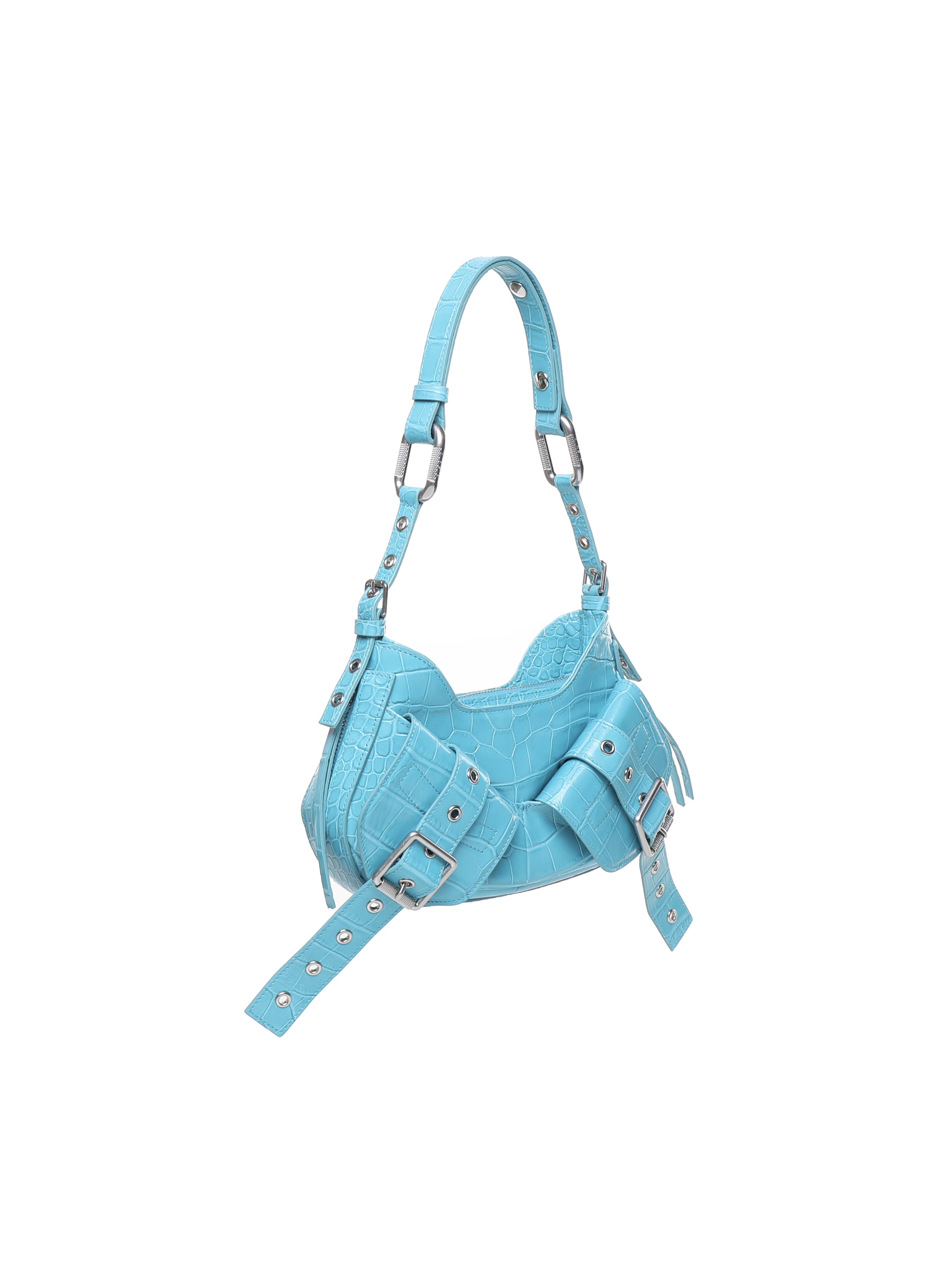 BIASIA Bags Turquoise Cowskin