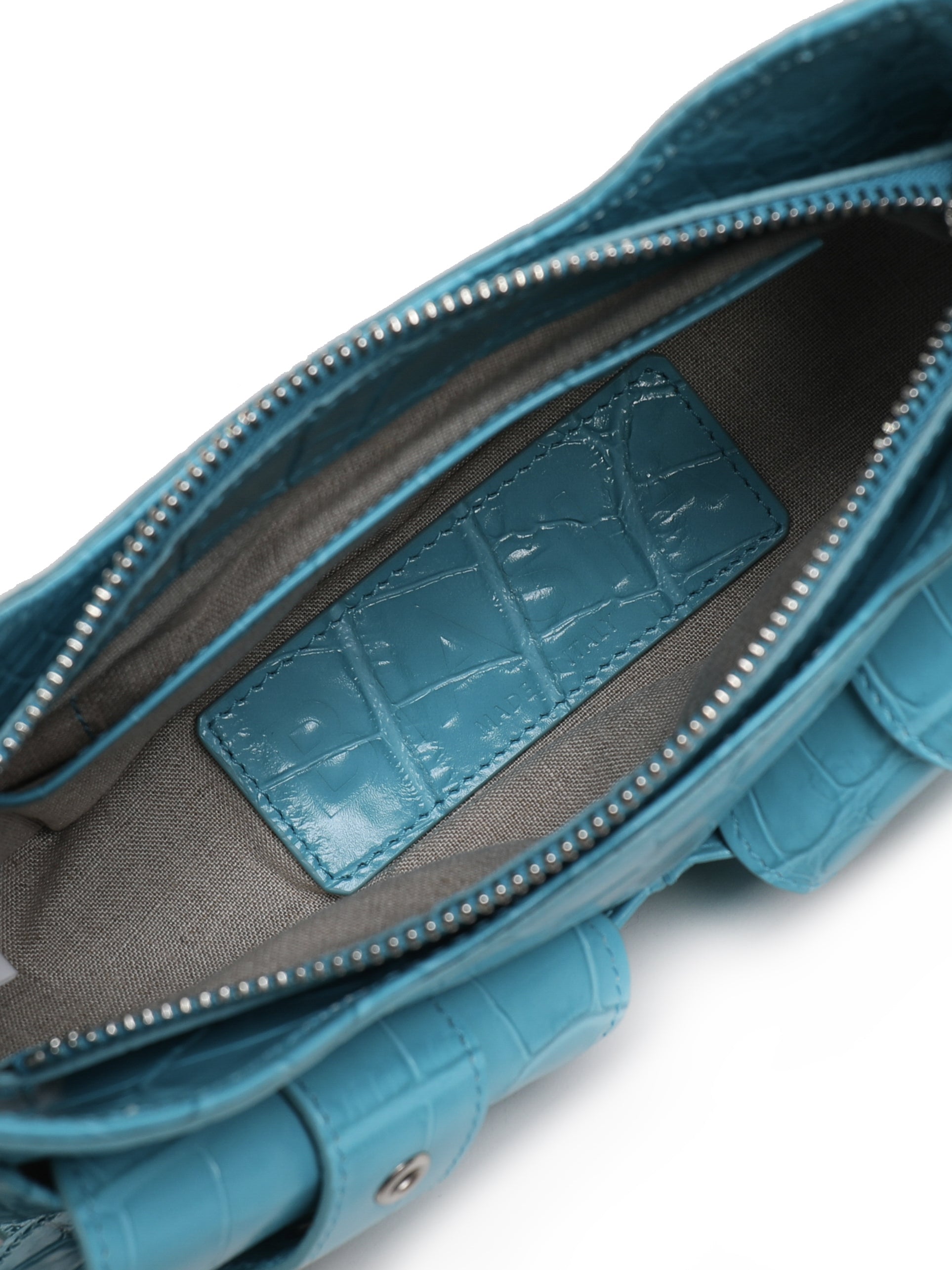 BIASIA Bags Turquoise Cowskin