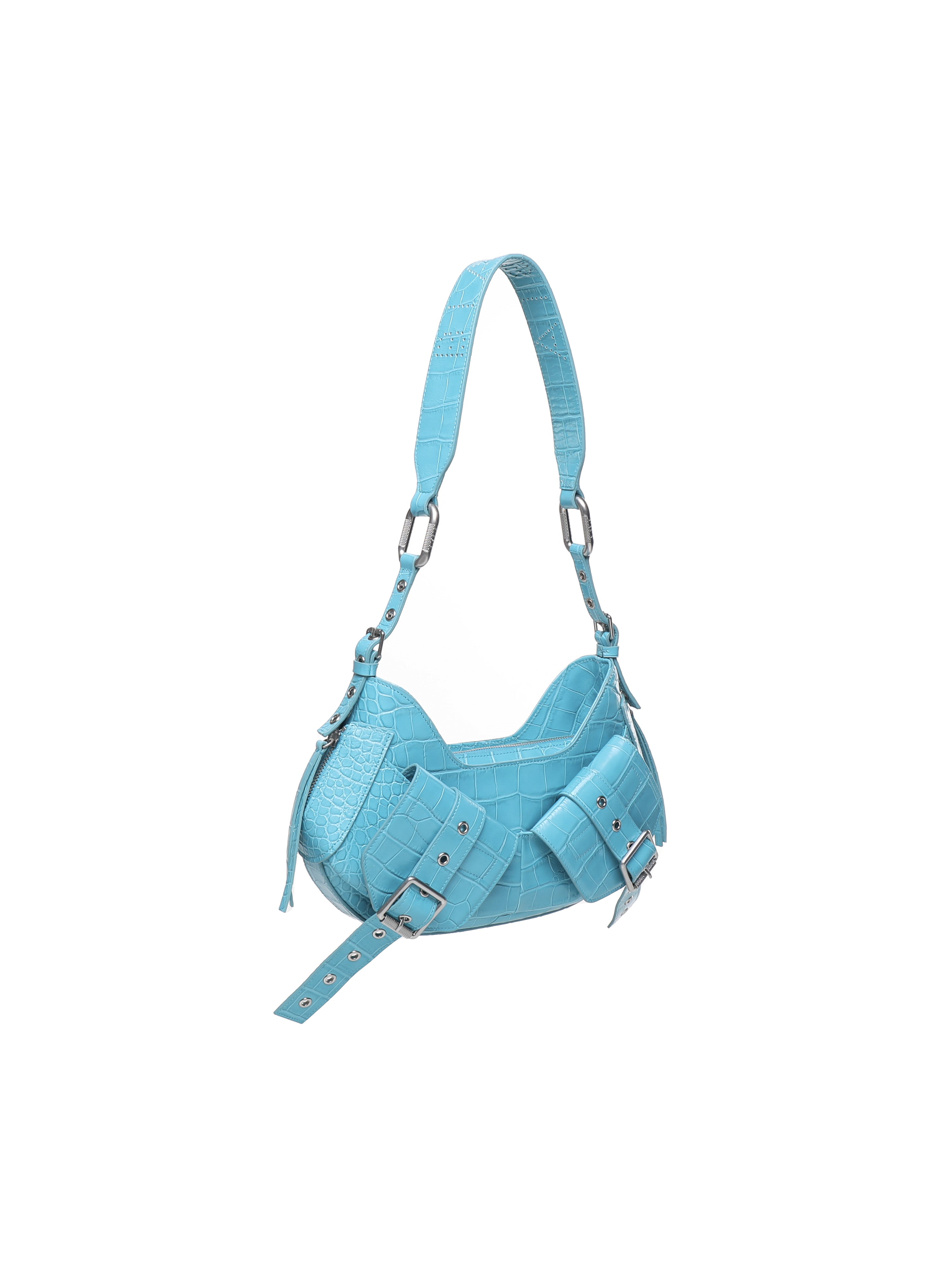 BIASIA Bags Turquoise Cowskin