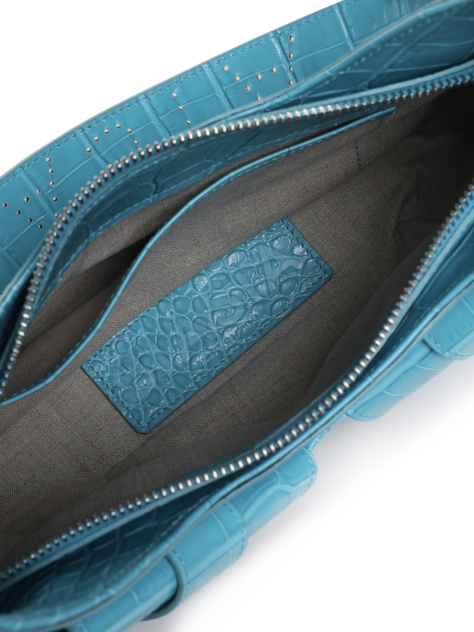 BIASIA Bags Turquoise Cowskin