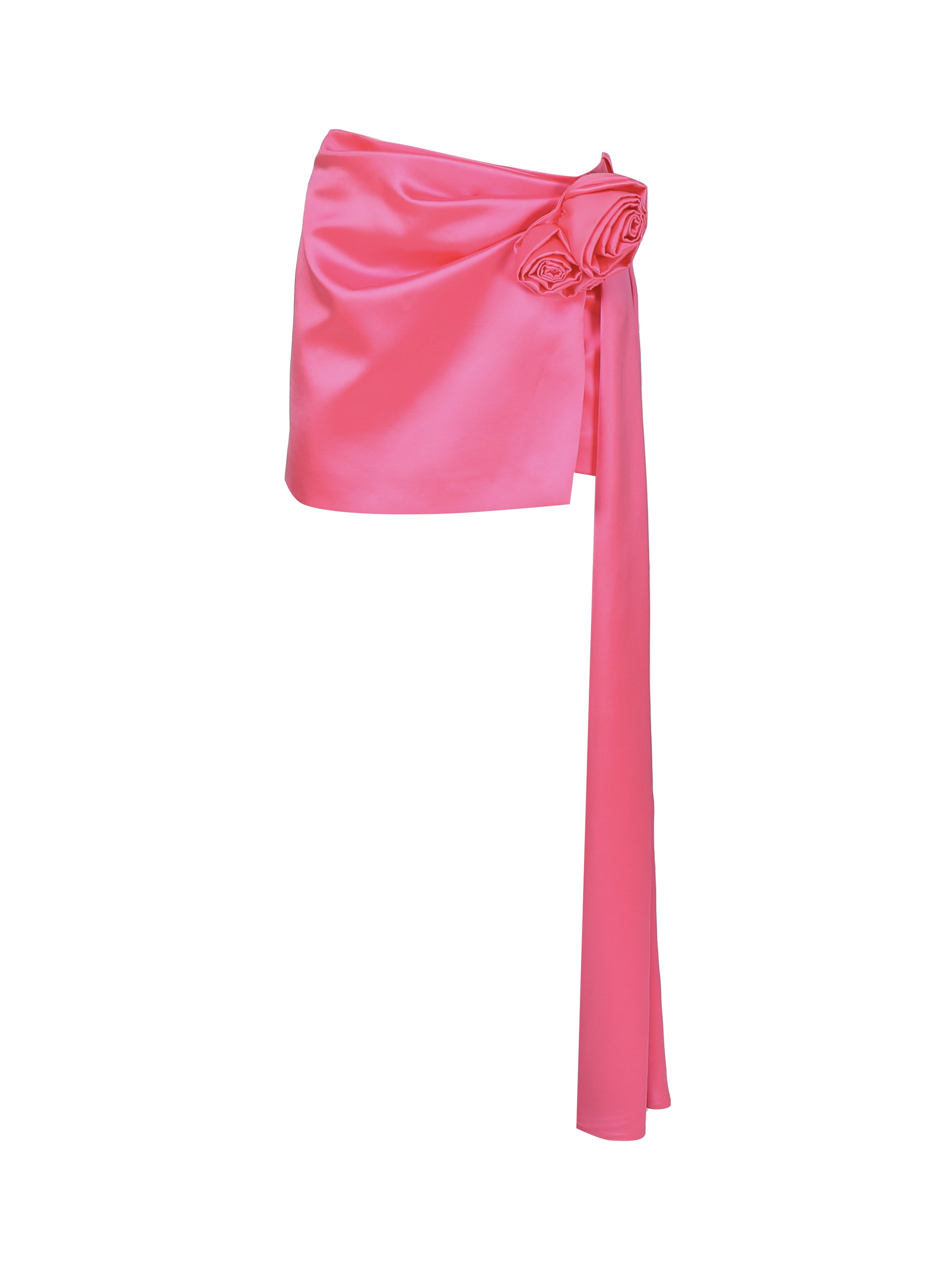Magda Burtym Skirts Pink Silk