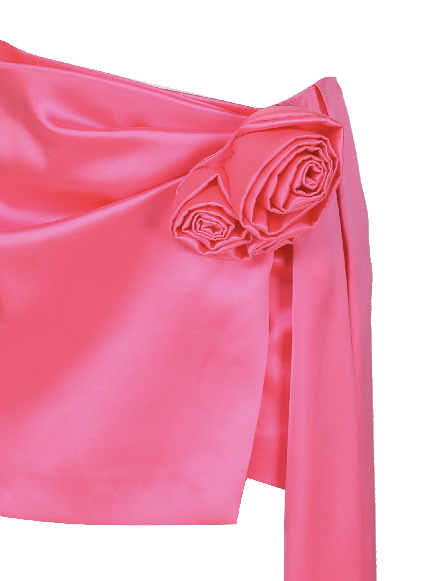 Magda Burtym Skirts Pink Silk