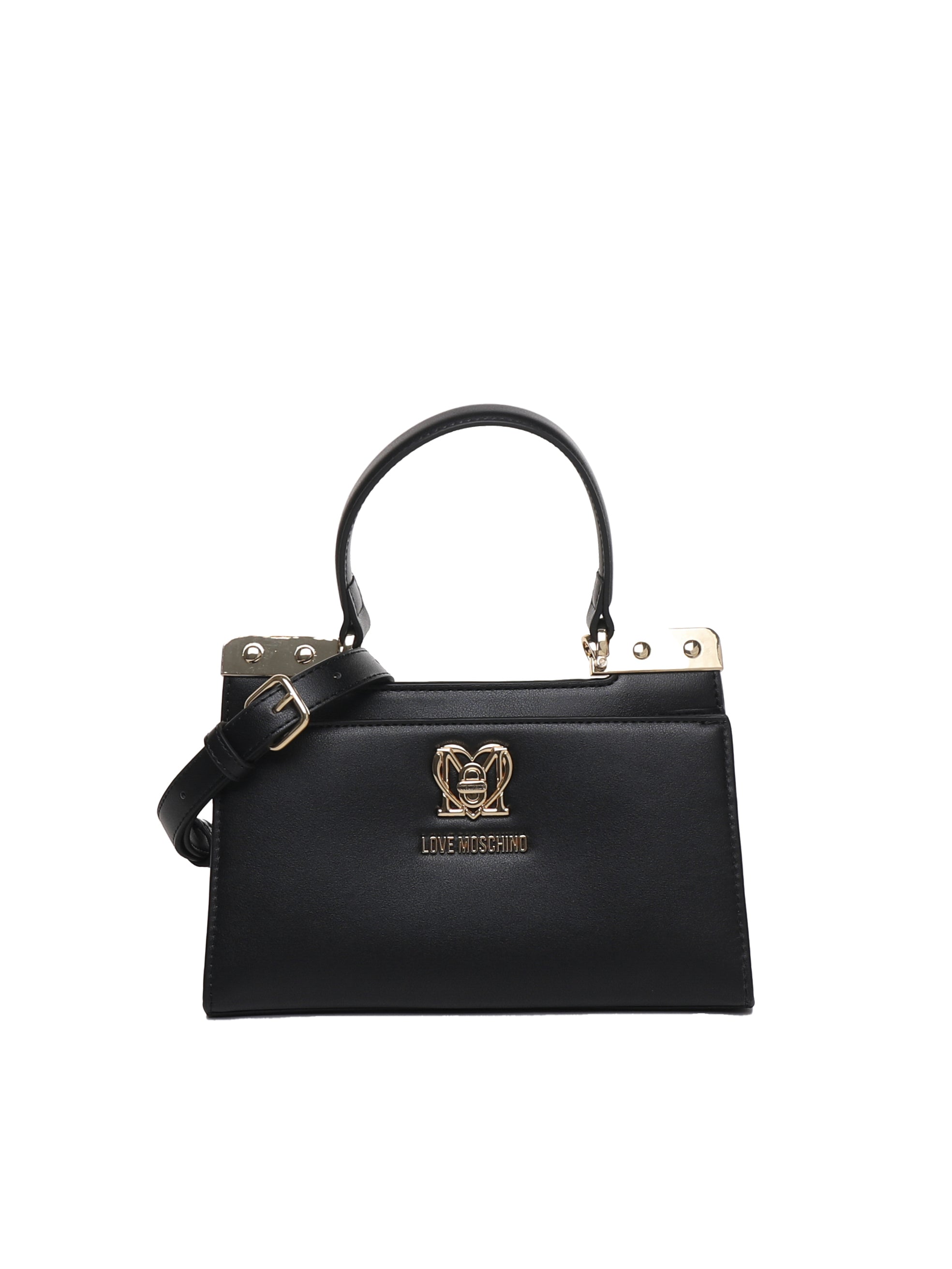 Love Moschino Bags Black Leather