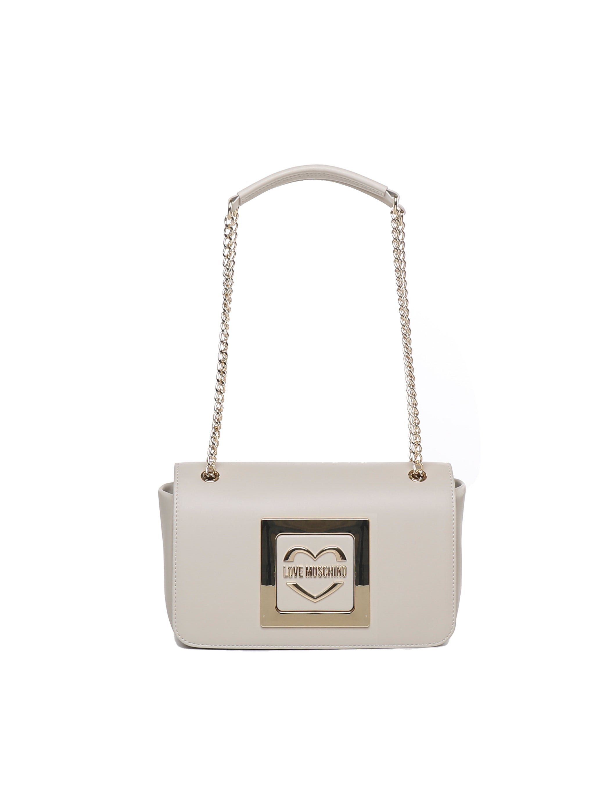Love Moschino Bags Beige Leather