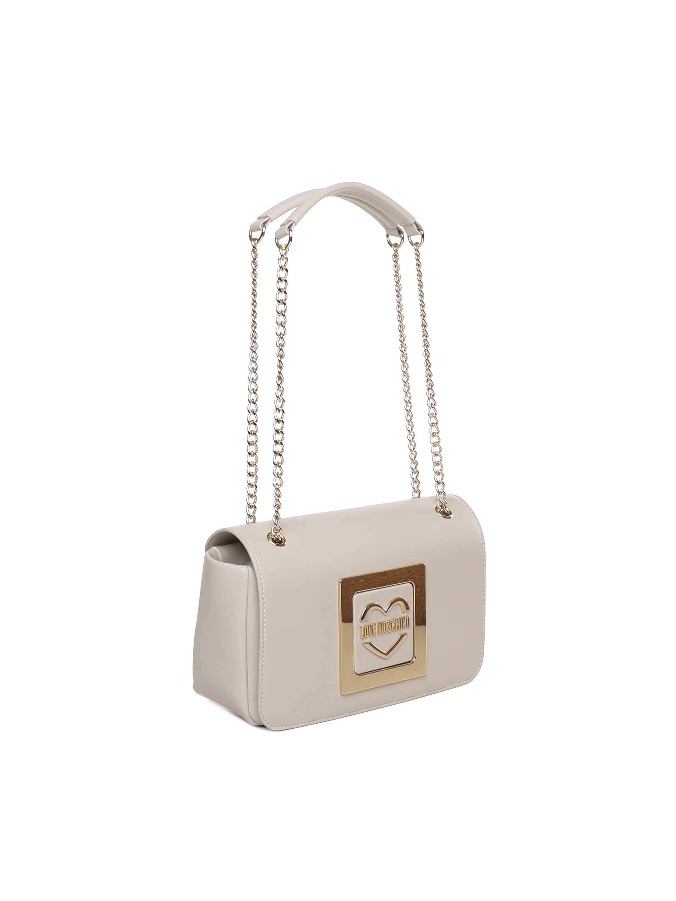 Love Moschino Bags Beige Leather