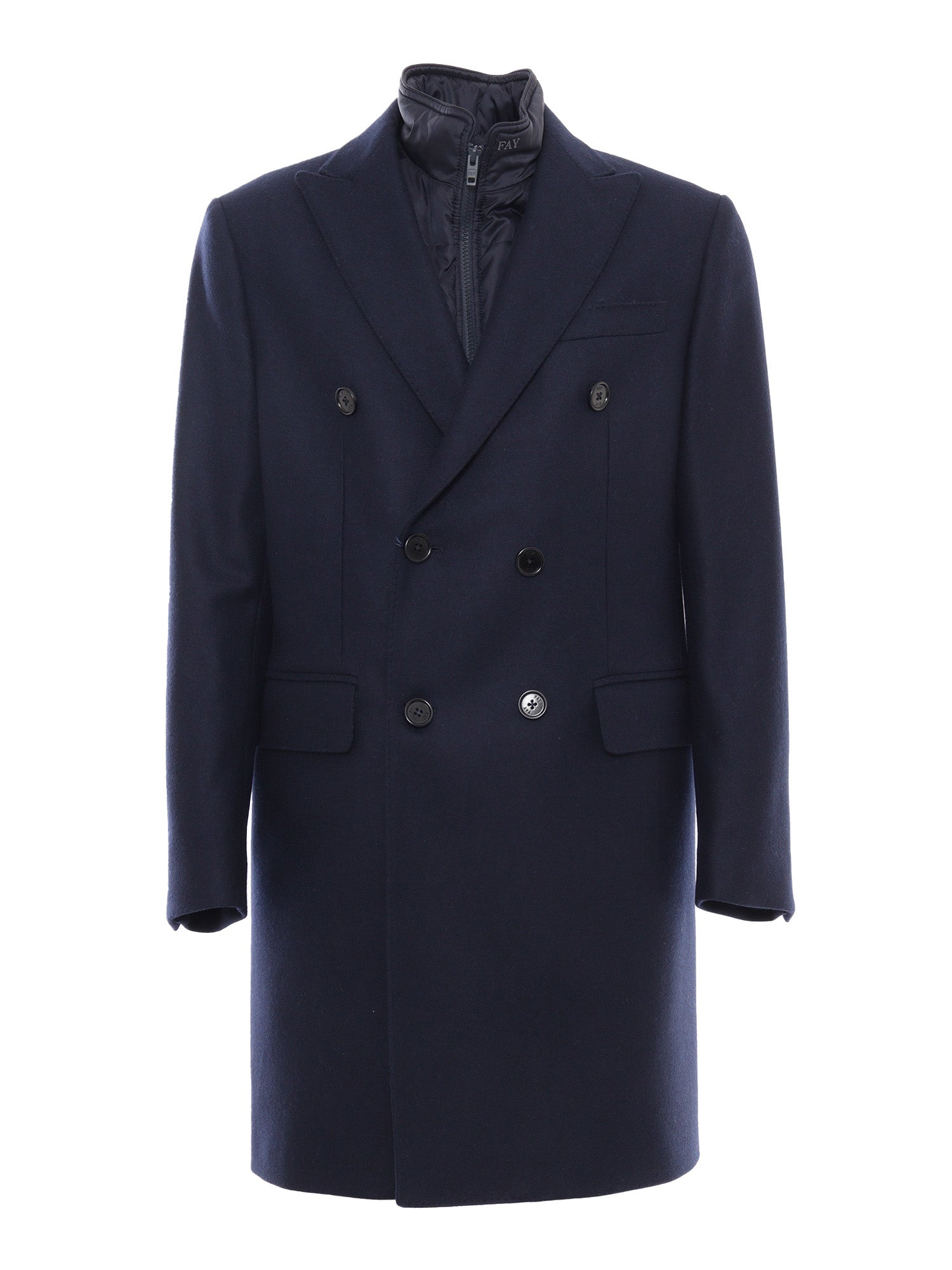 Double-Breasted Coat + Waistcoat Blue