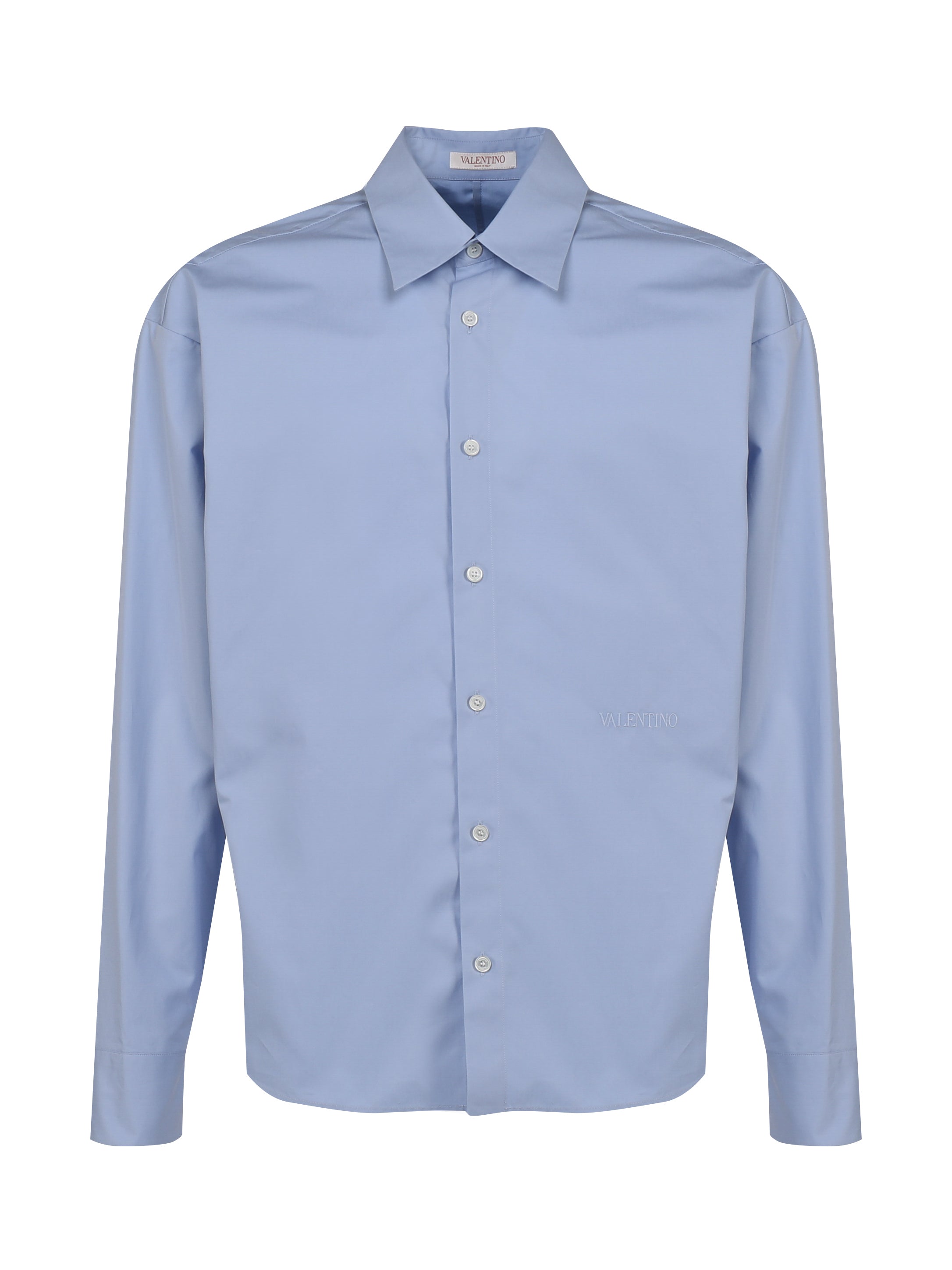 Valentino Garavani Shirts Blue Cotton
