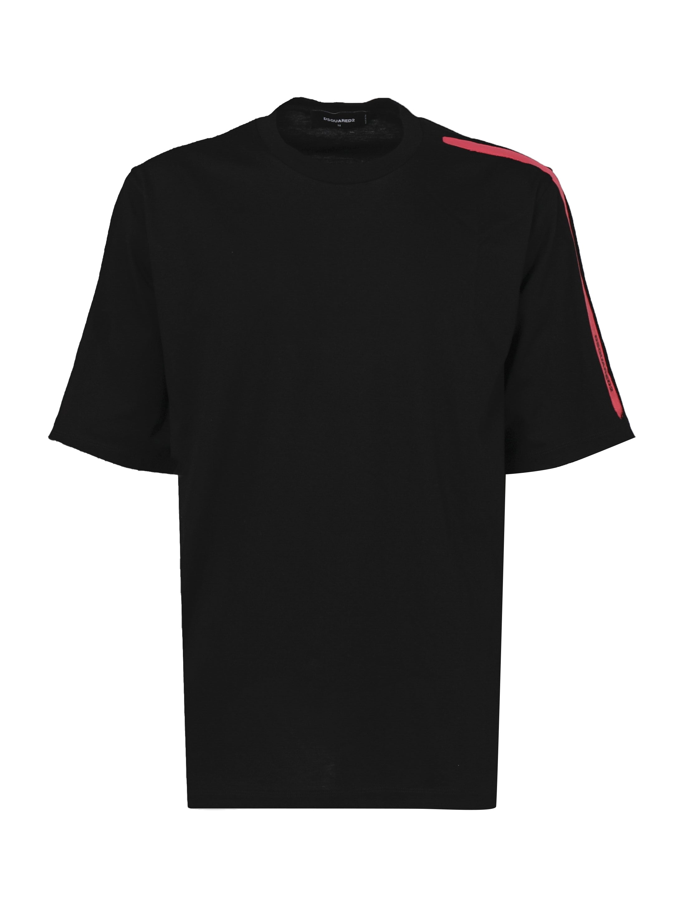 Dsquared2 T-Shirts And Polos Black Cotton