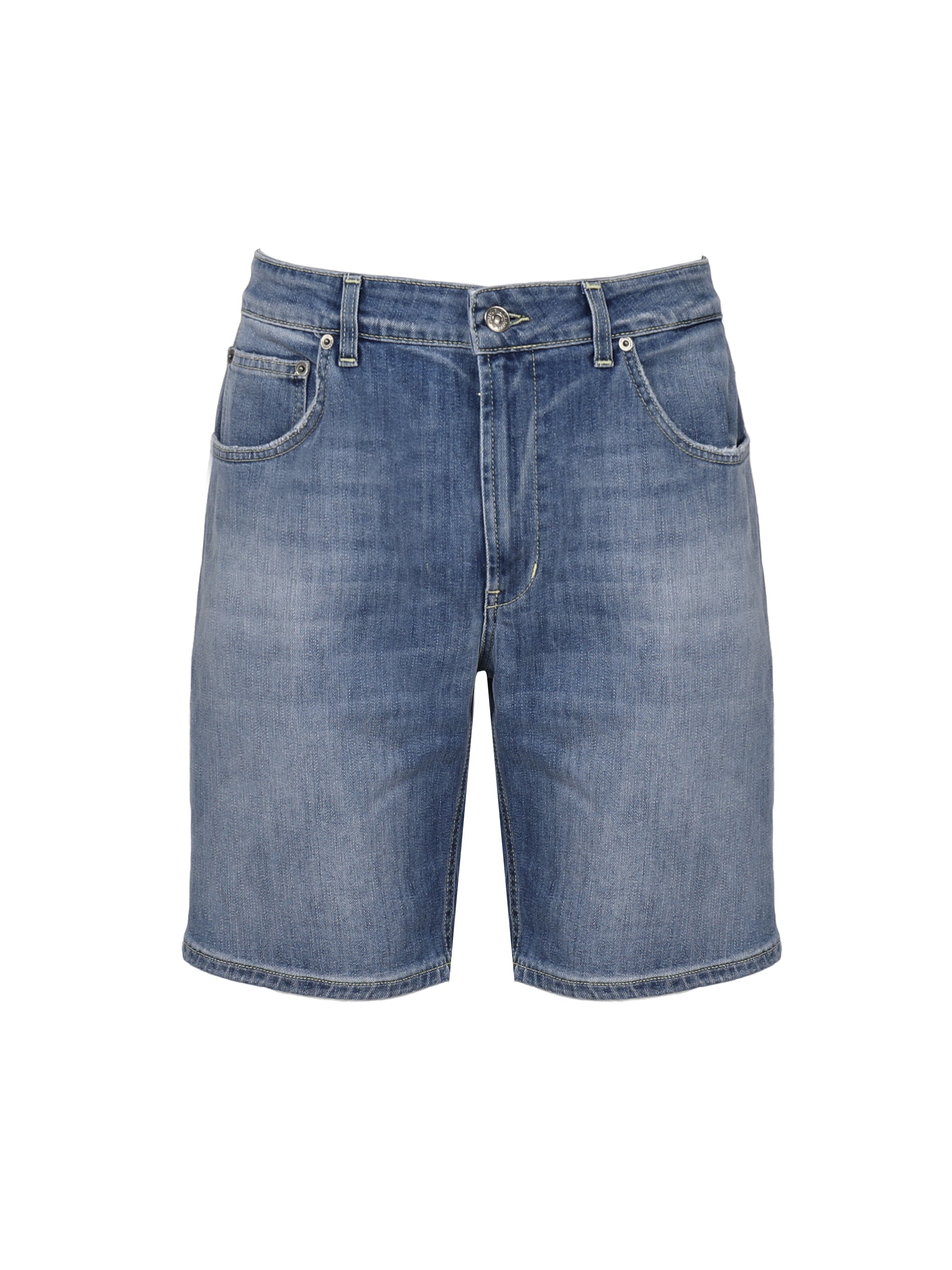 Dondup Shorts Blue Cotton
