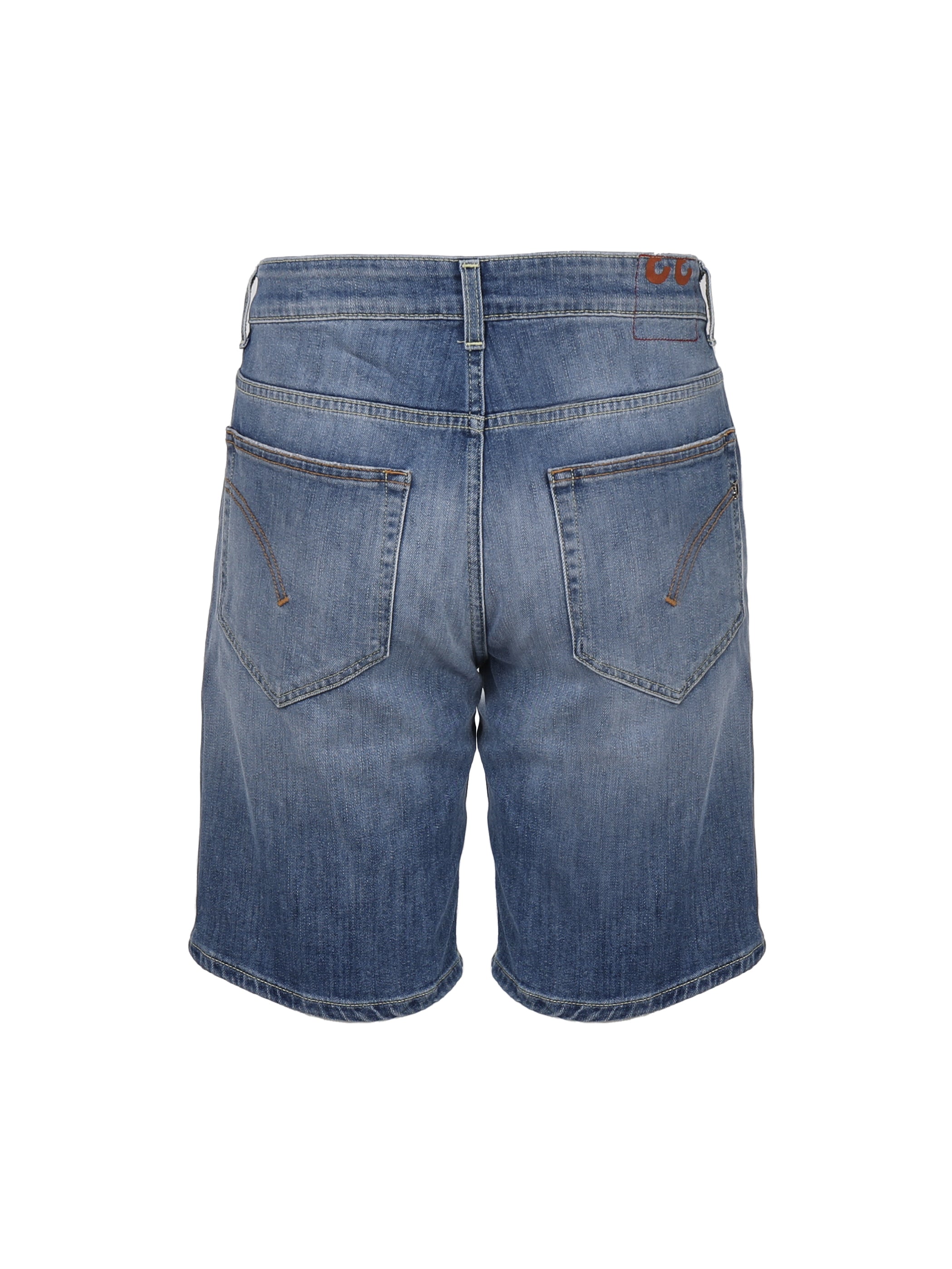 Dondup Shorts Blue Cotton