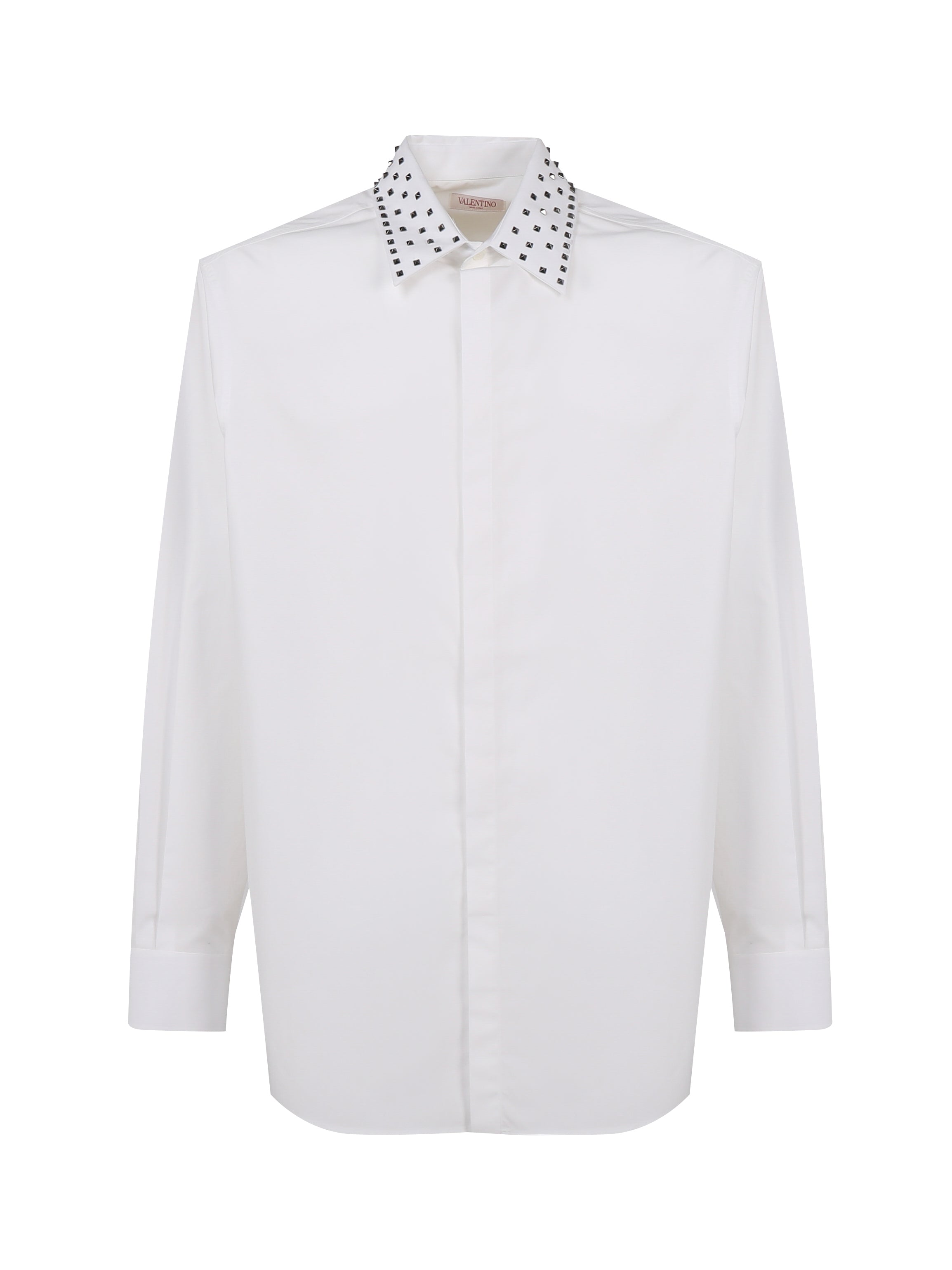 Valentino Garavani Shirts Optical White Cotton