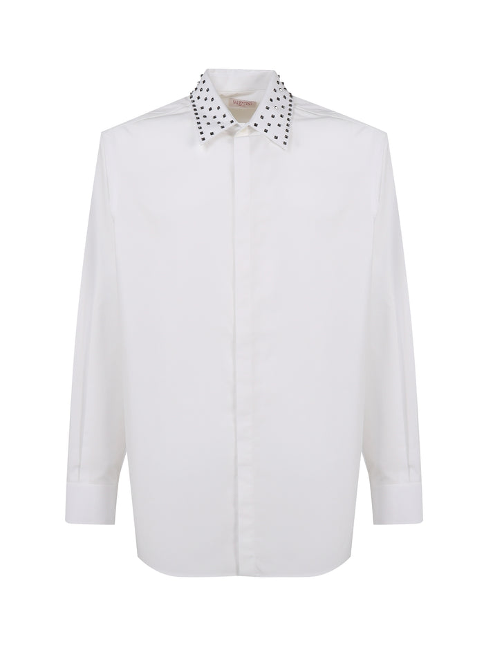 Valentino Garavani Shirts Optical White Cotton