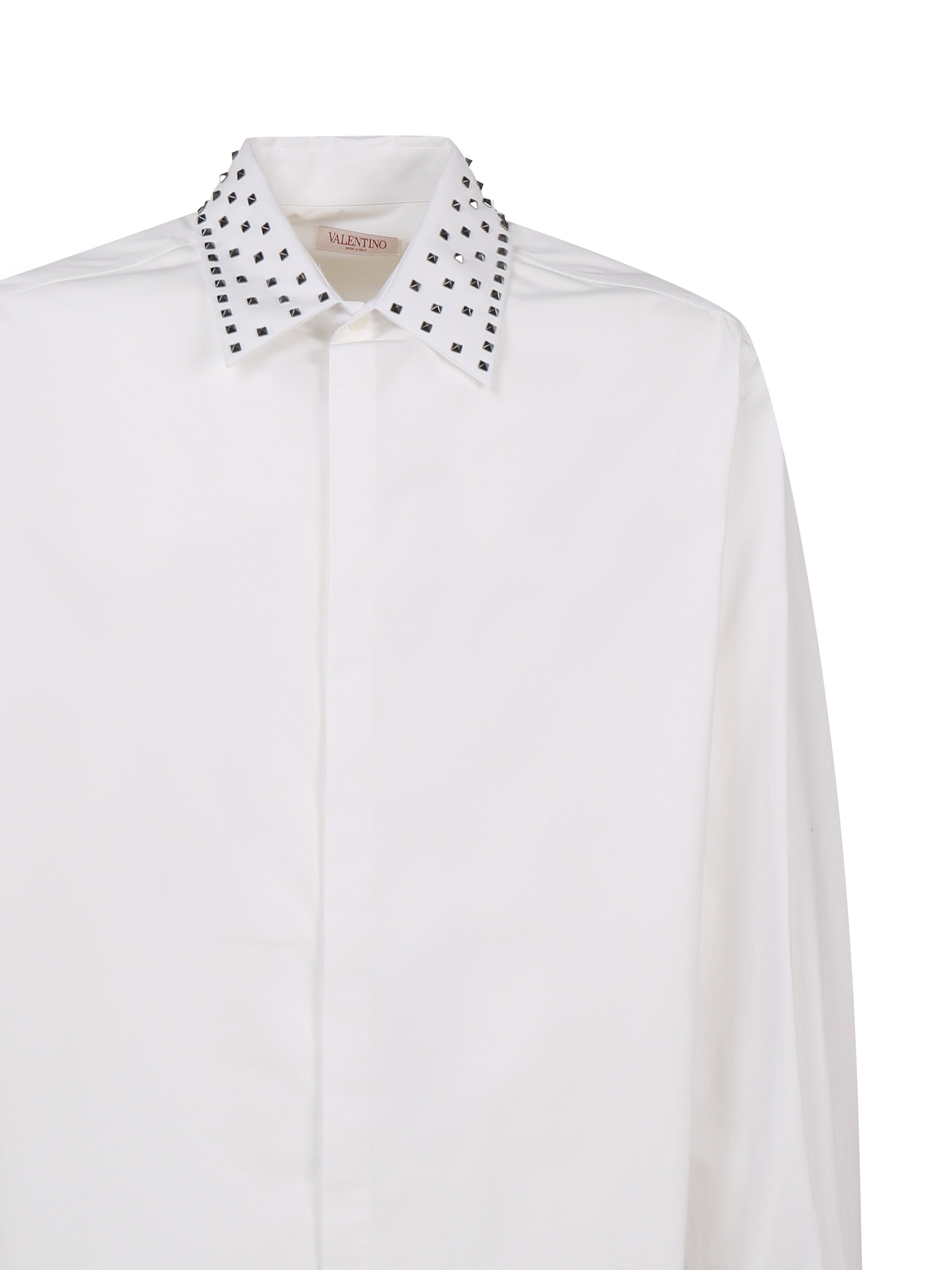 Valentino Garavani Shirts Optical White Cotton