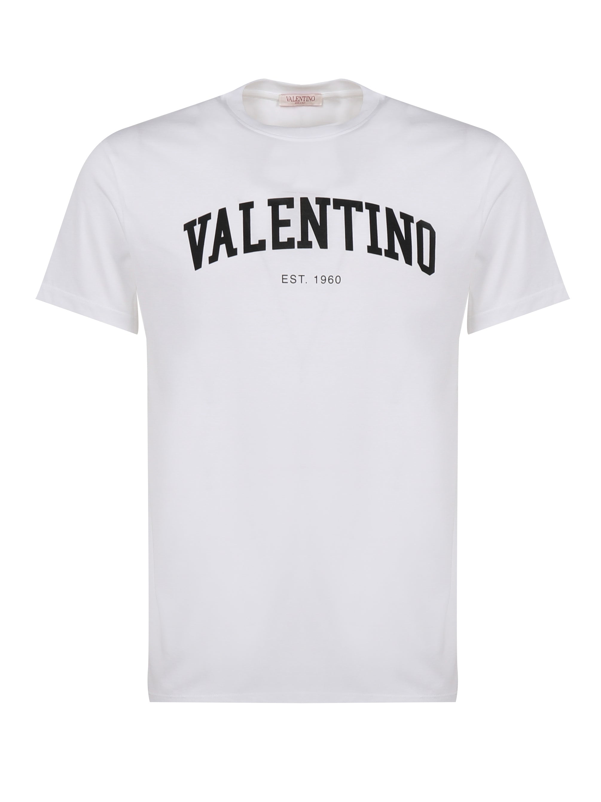 Valentino Garavani T-Shirts And Polos White, Black Cotton