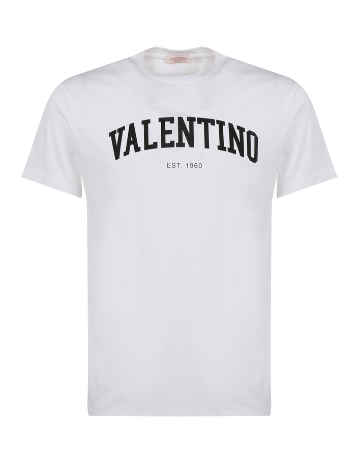 Valentino Garavani T-Shirts And Polos White, Black Cotton