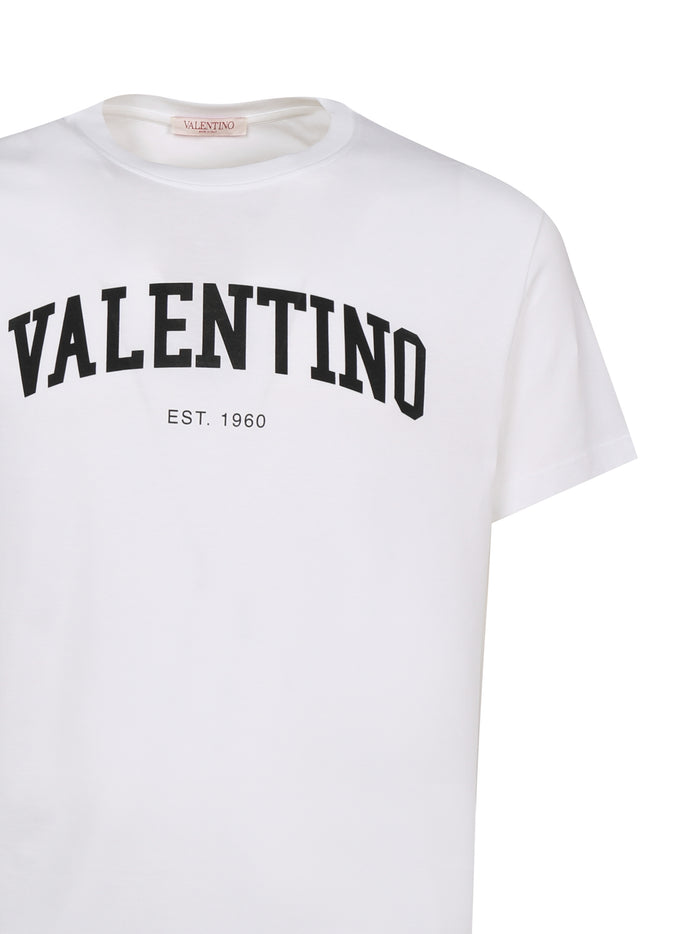Valentino Garavani T-Shirts And Polos White, Black Cotton