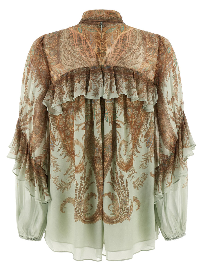 Memento Flutter Blouse Viscose Shirt