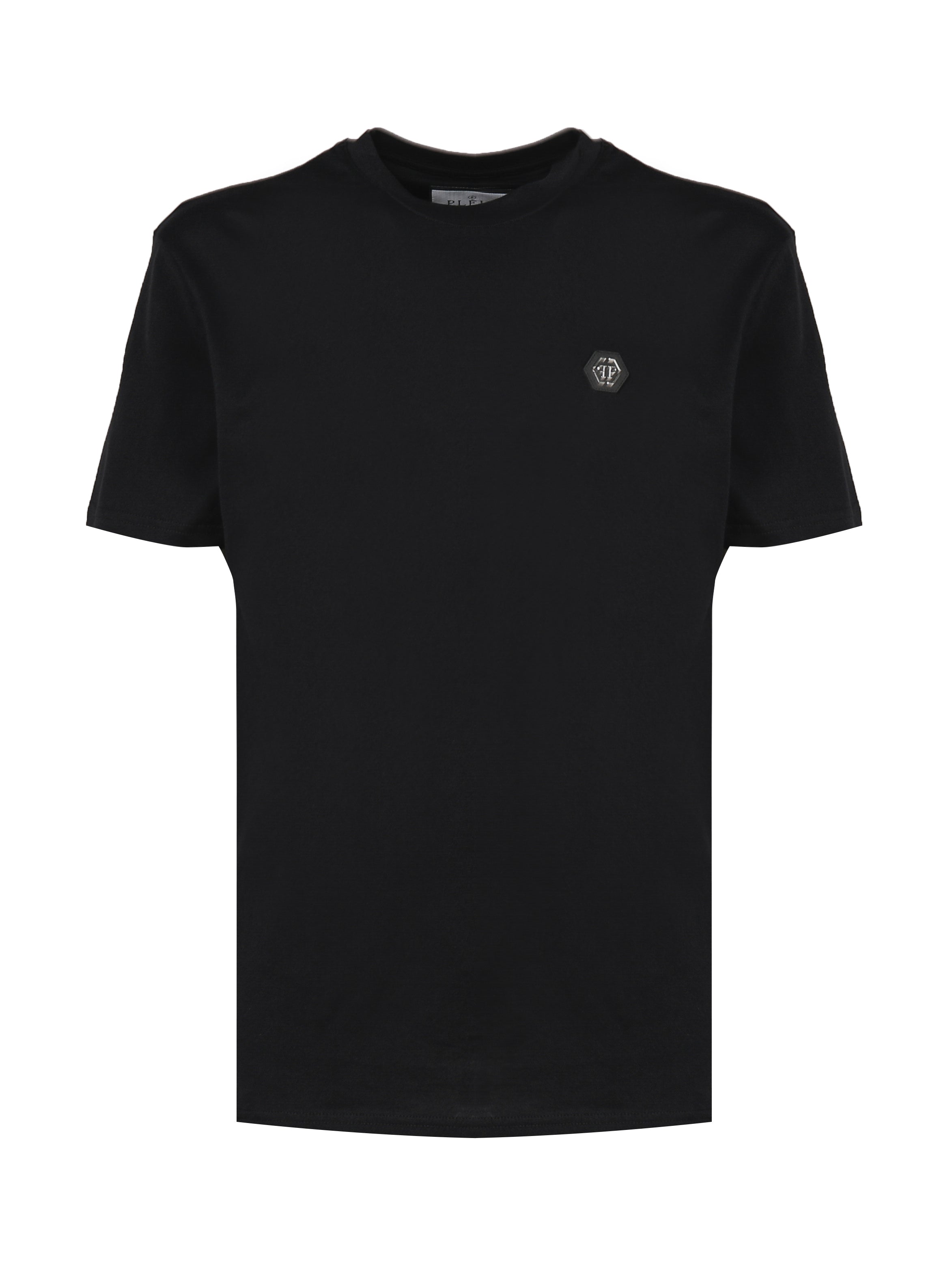 Philipp Plein T-Shirts And Polos Black Cotton