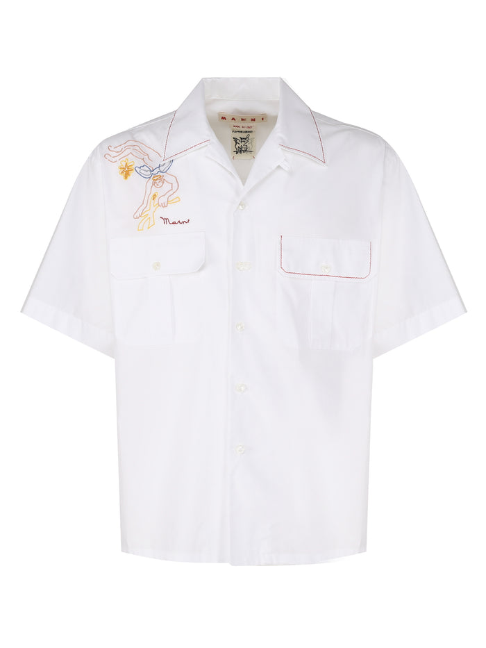 Marni Shirts White Cotton
