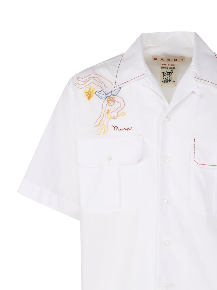 Marni Shirts White Cotton