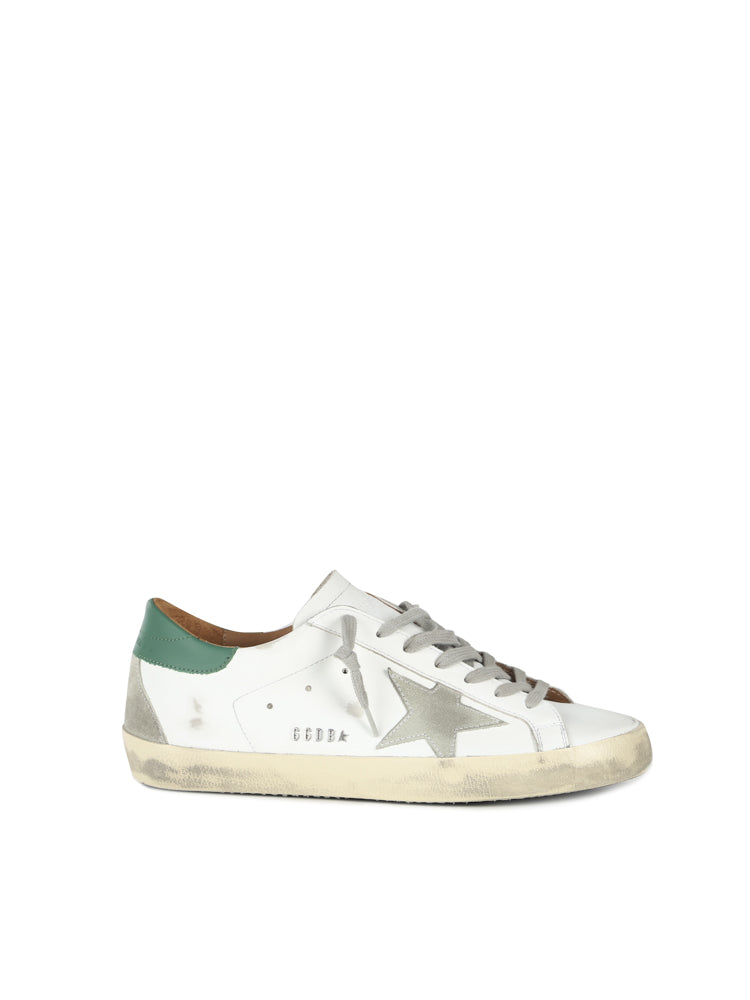 Golden Goose Sneakers White/ice/green Leather