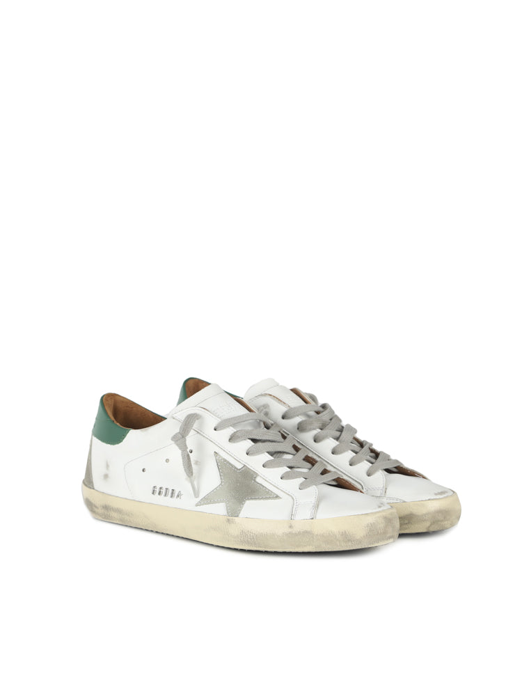 Golden Goose Sneakers White/ice/green Leather