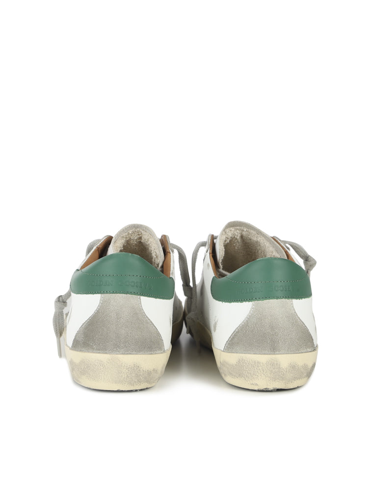 Golden Goose Sneakers White/ice/green Leather