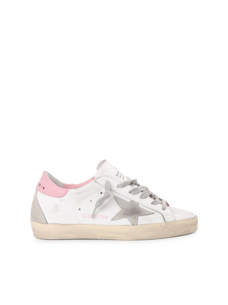 Golden Goose Sneakers White, Pink Calfskin