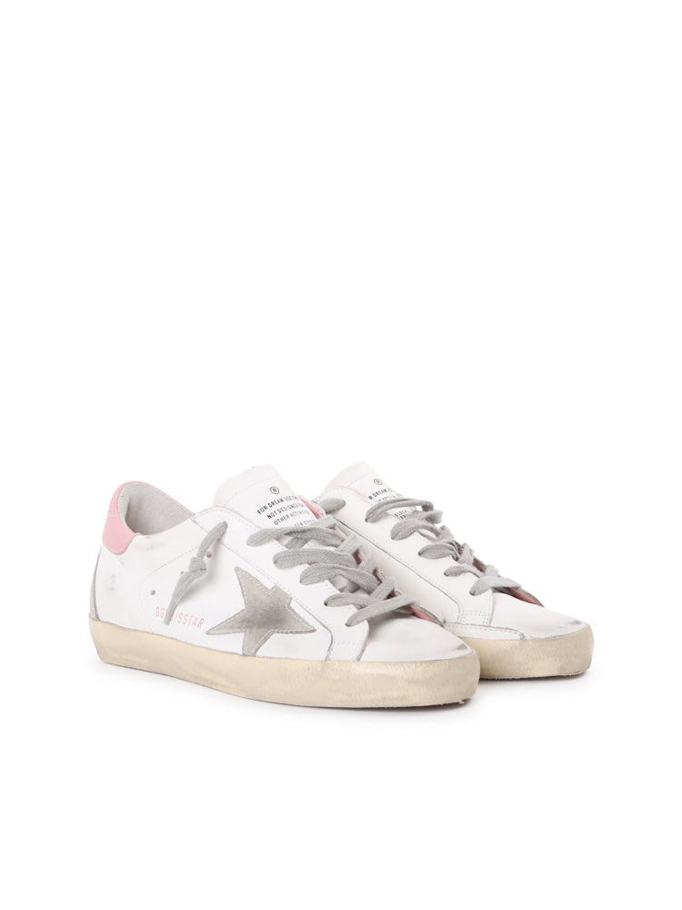 Golden Goose Sneakers White, Pink Calfskin