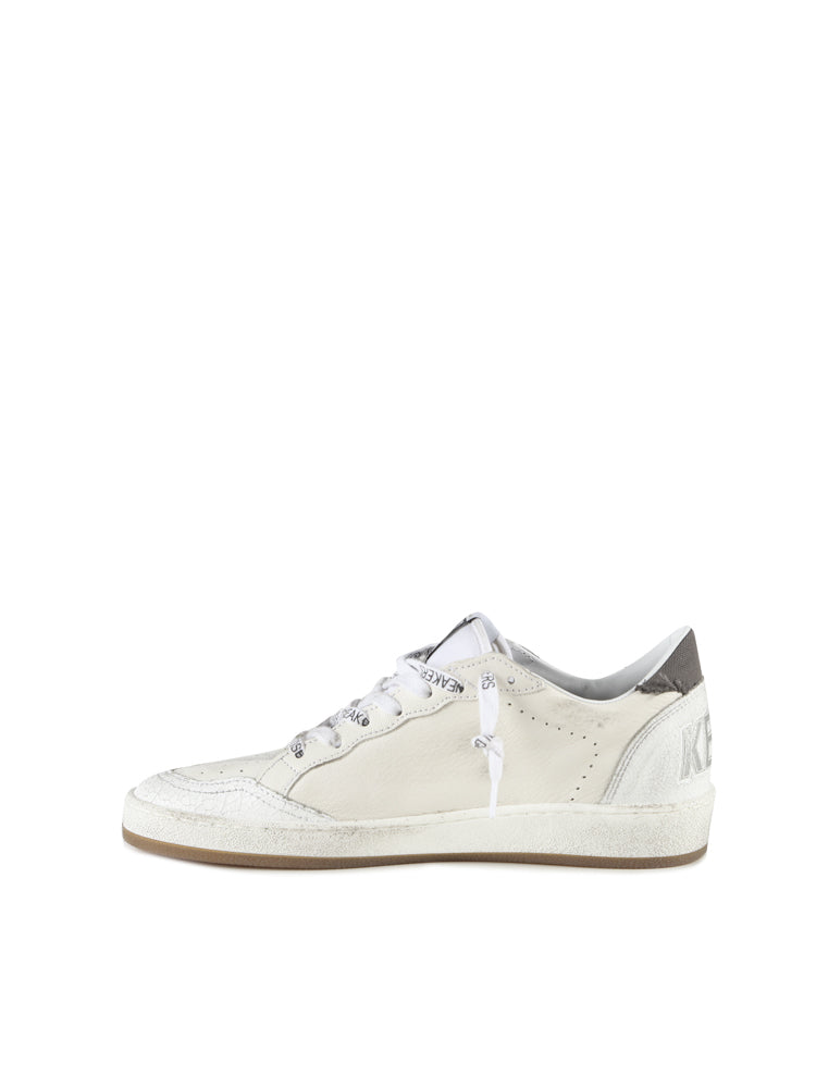 Golden Goose Sneakers White/beige Brown Black Calfskin