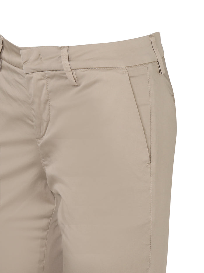Fay Rtw Beige Cotton Elastane