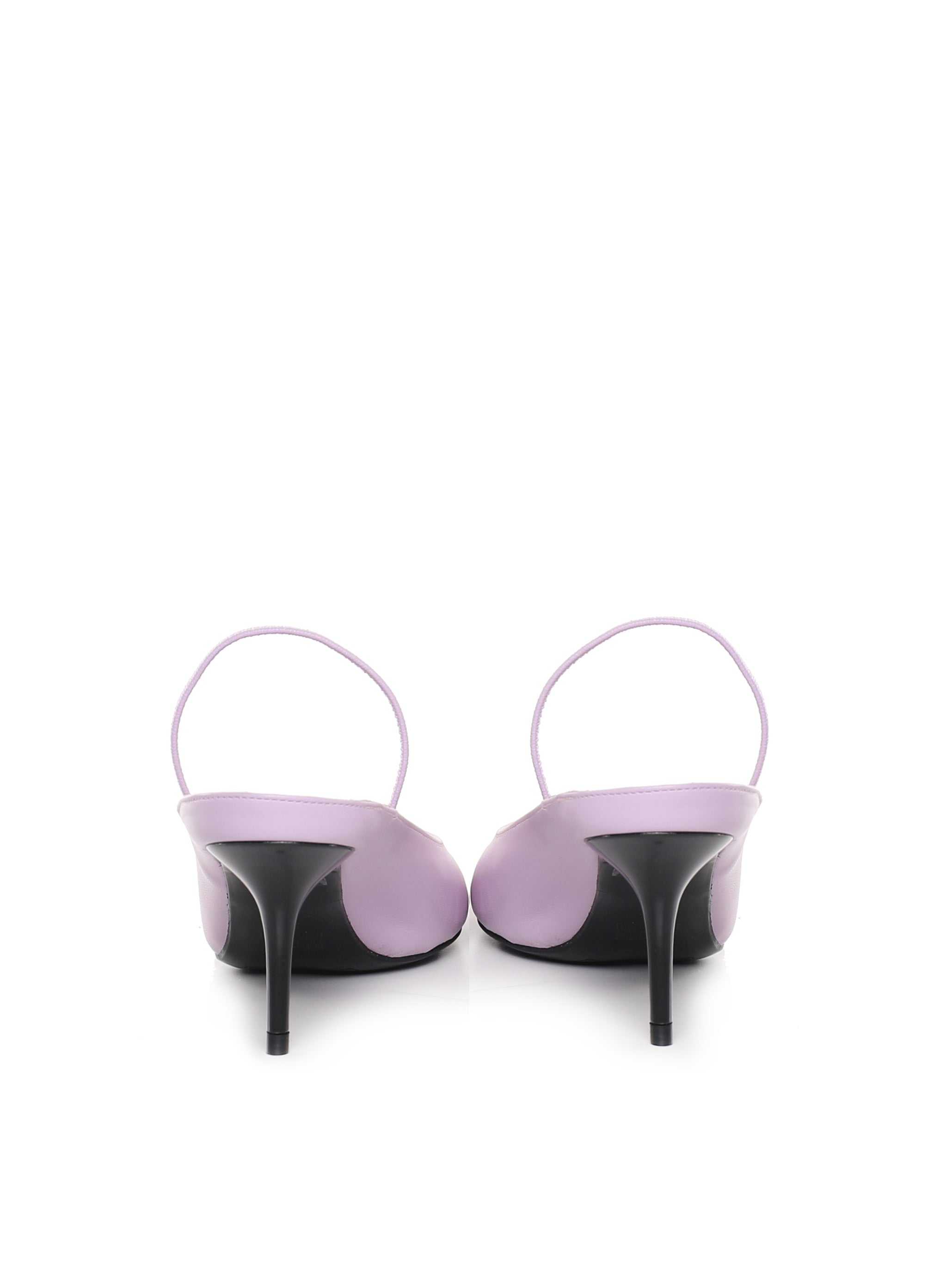 Love Moschino With Heel Purple Calfskin