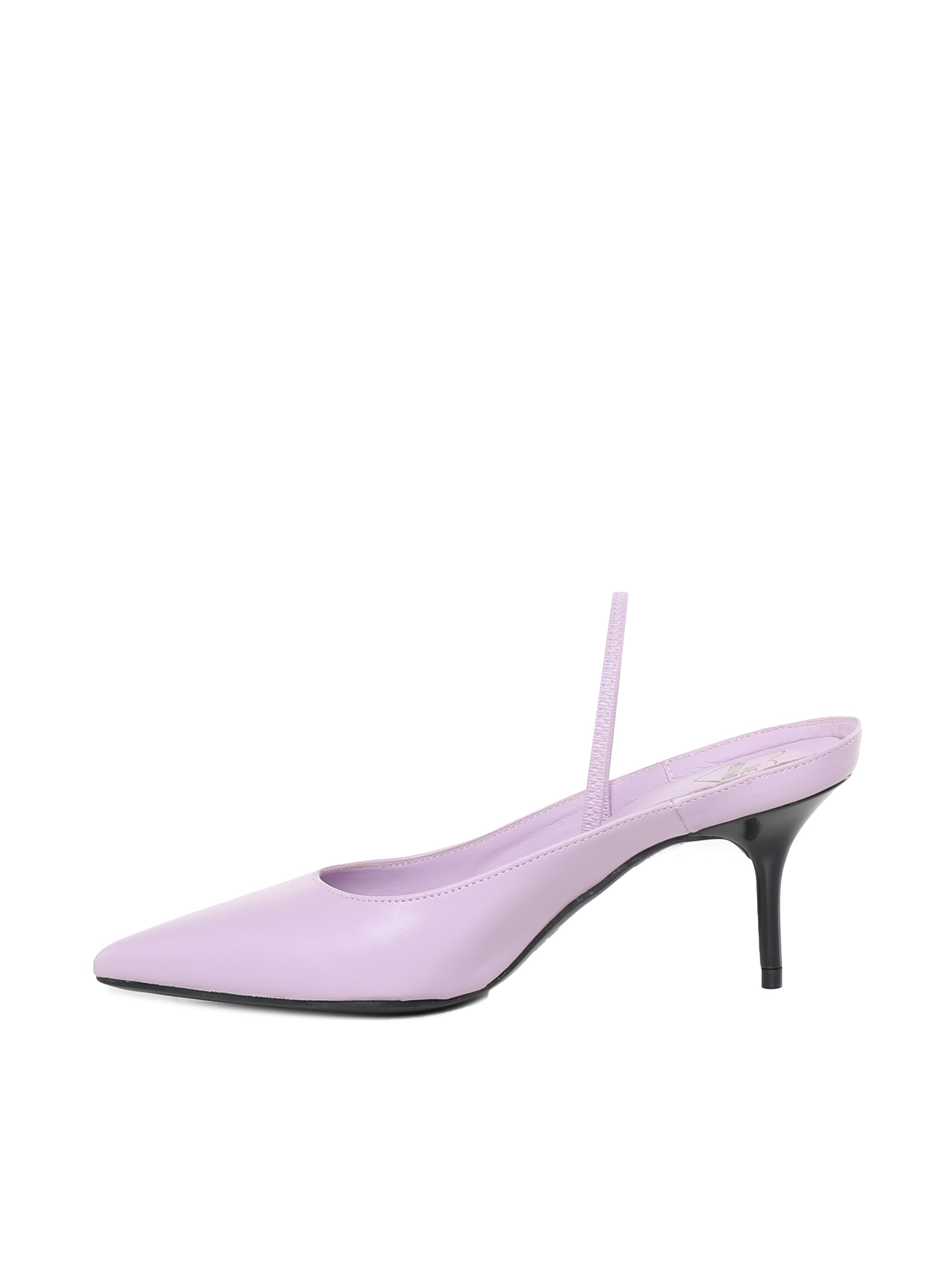 Love Moschino With Heel Purple Calfskin