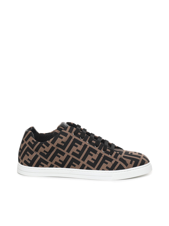 Fendi Sneakers Tobacco, Brown Poliestere