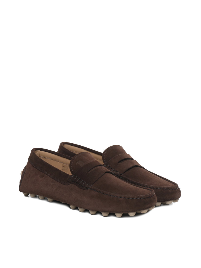 Tods Flat Shoes Brown Leather