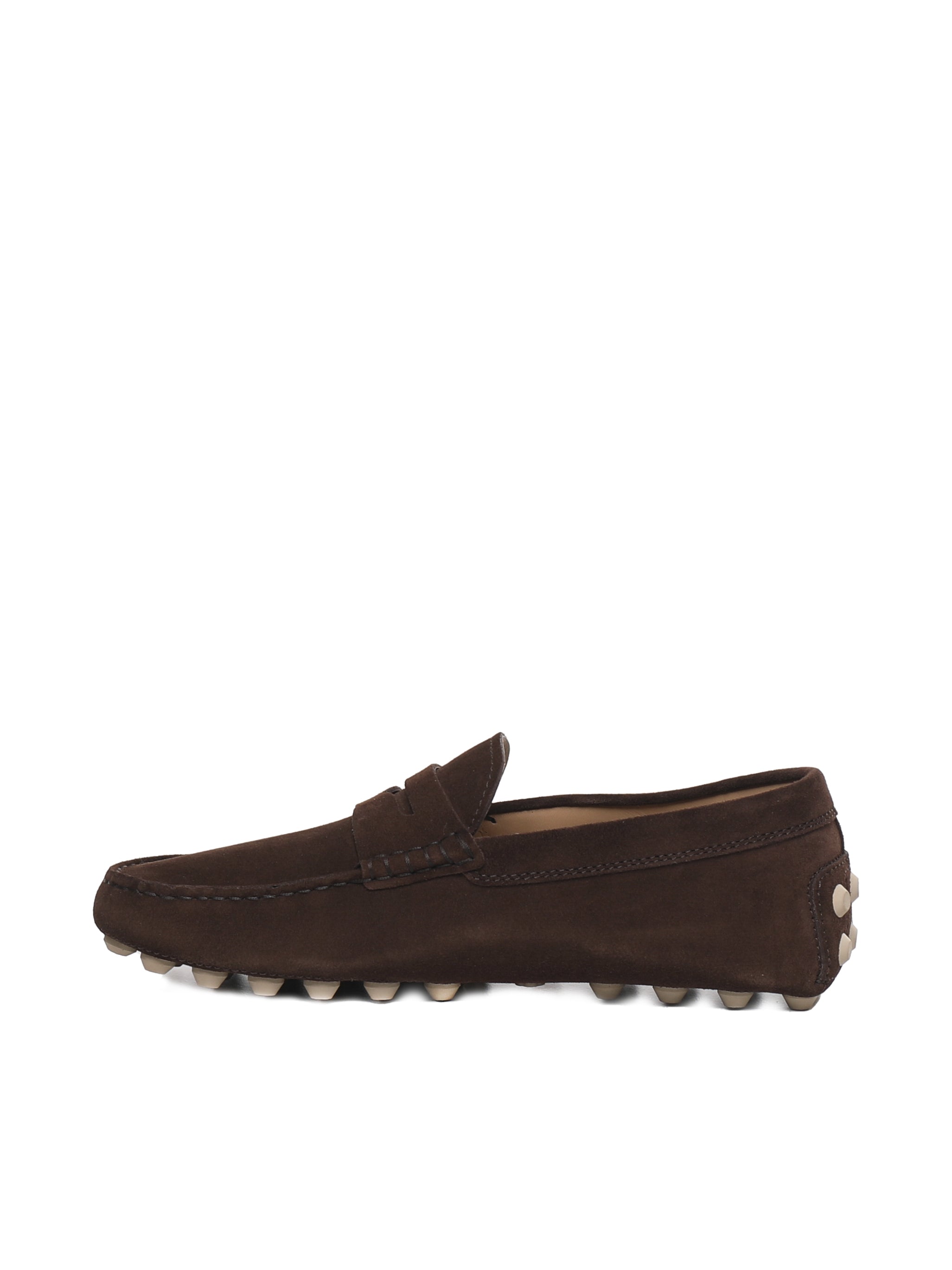 Tods Flat Shoes Brown Leather