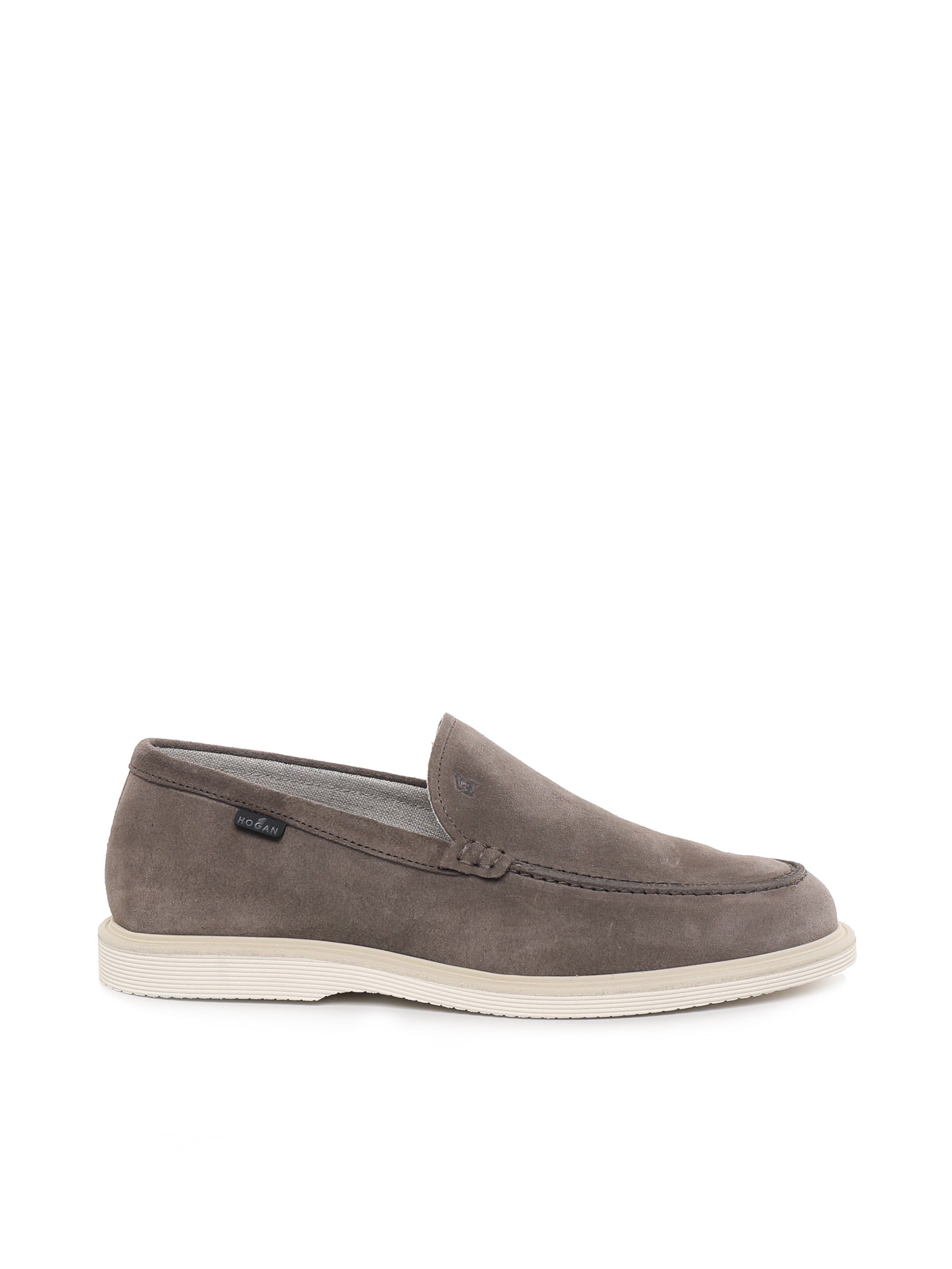 Hogan Flat Shoes Swamp Suede