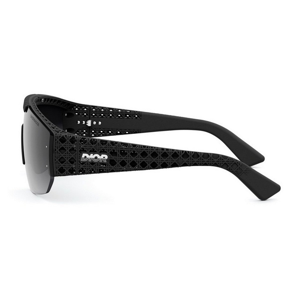 Dior3d M2u Matte Black Nylon Sunglasses