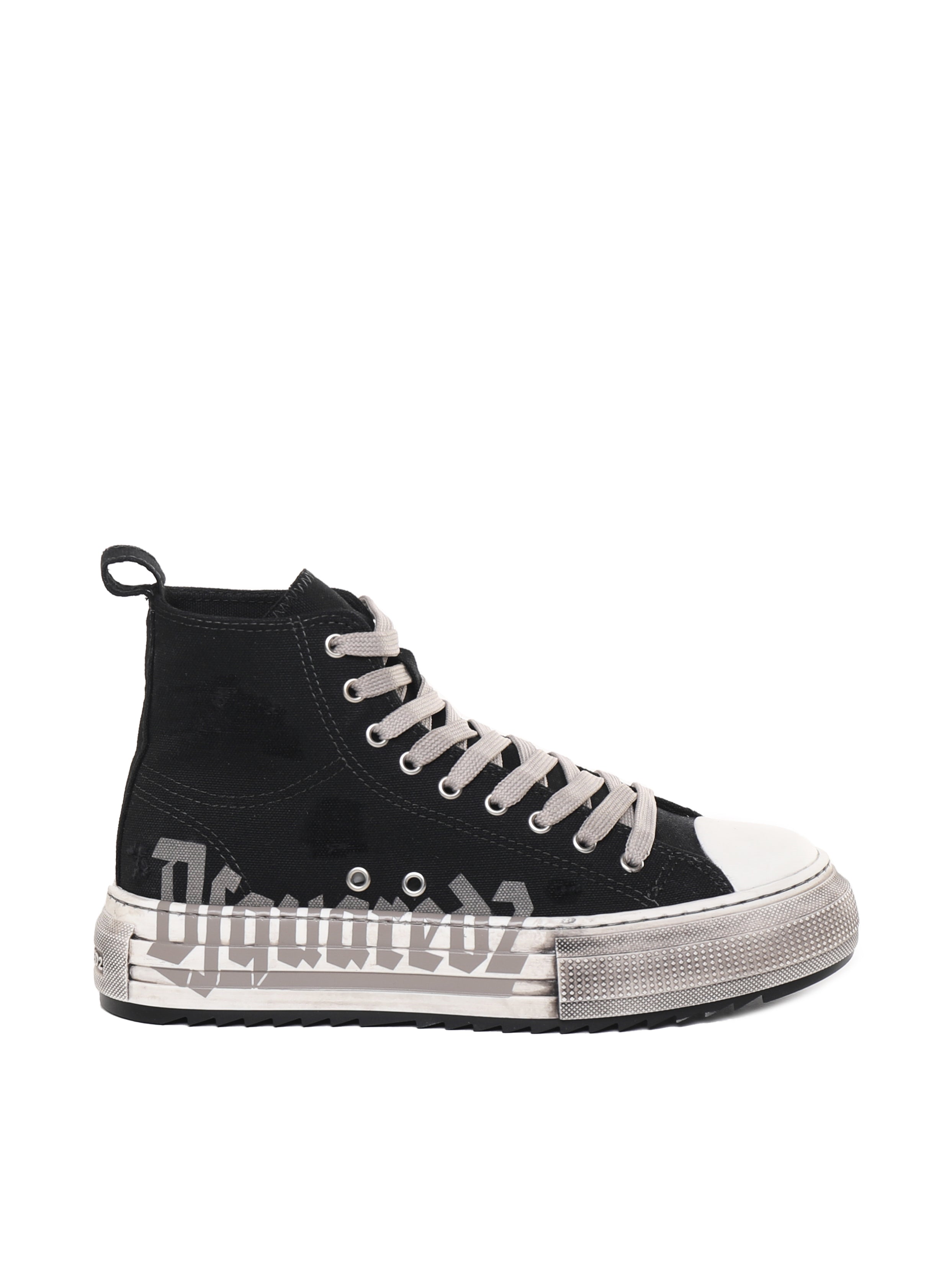 Dsquared2 Sneakers Black Cotton