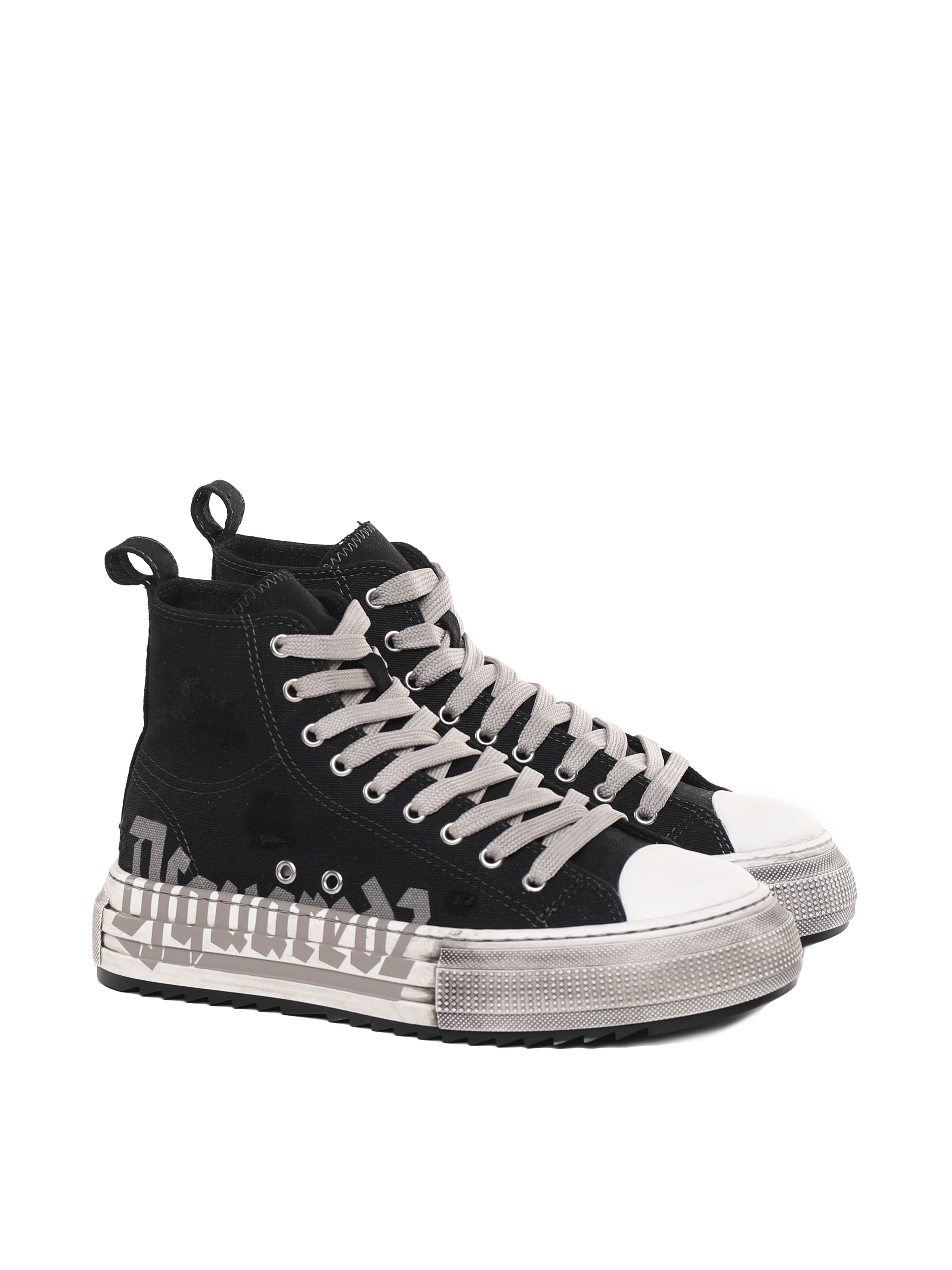 Dsquared2 Sneakers Black Cotton