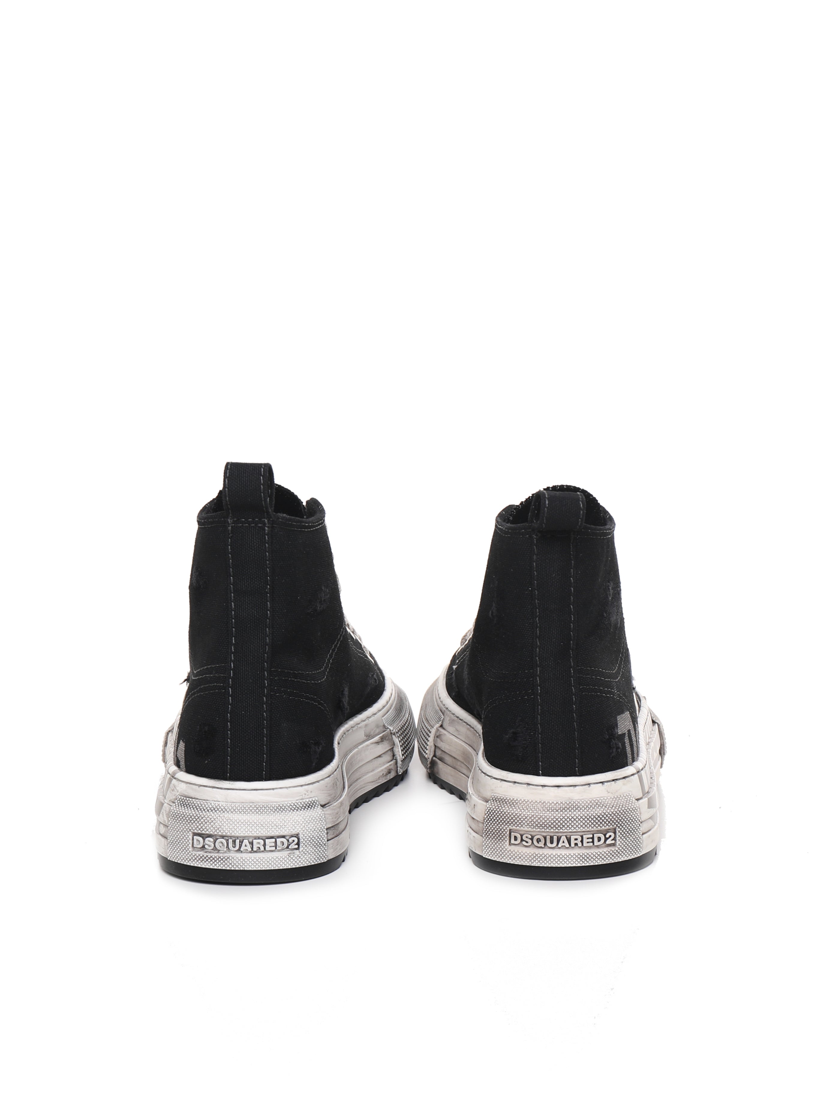 Dsquared2 Sneakers Black Cotton