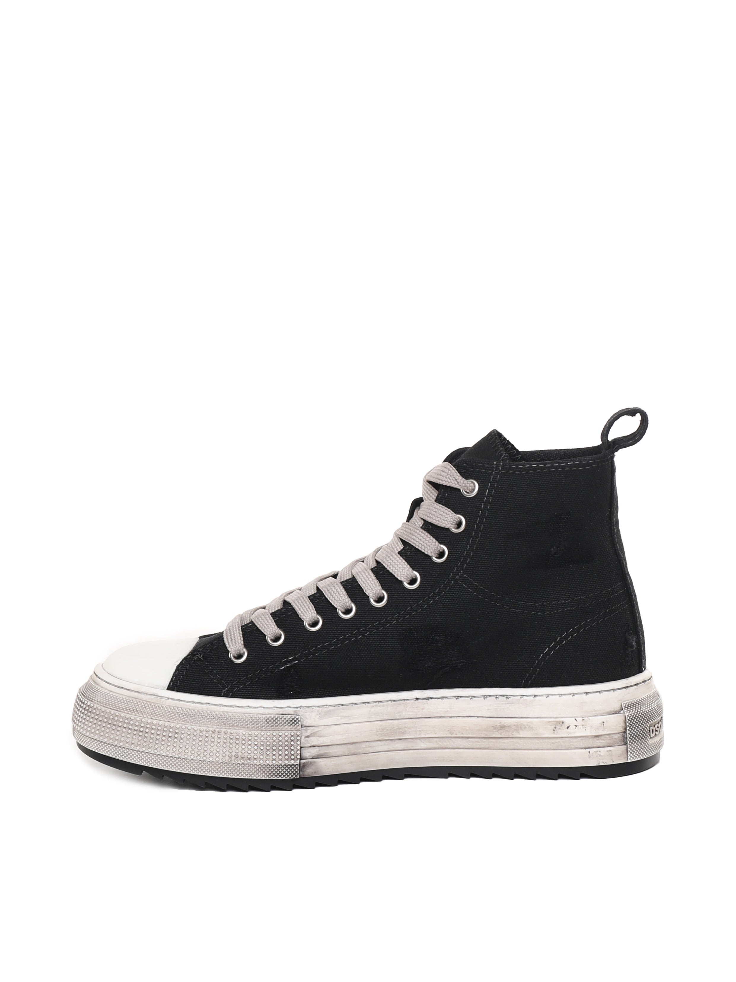 Dsquared2 Sneakers Black Cotton