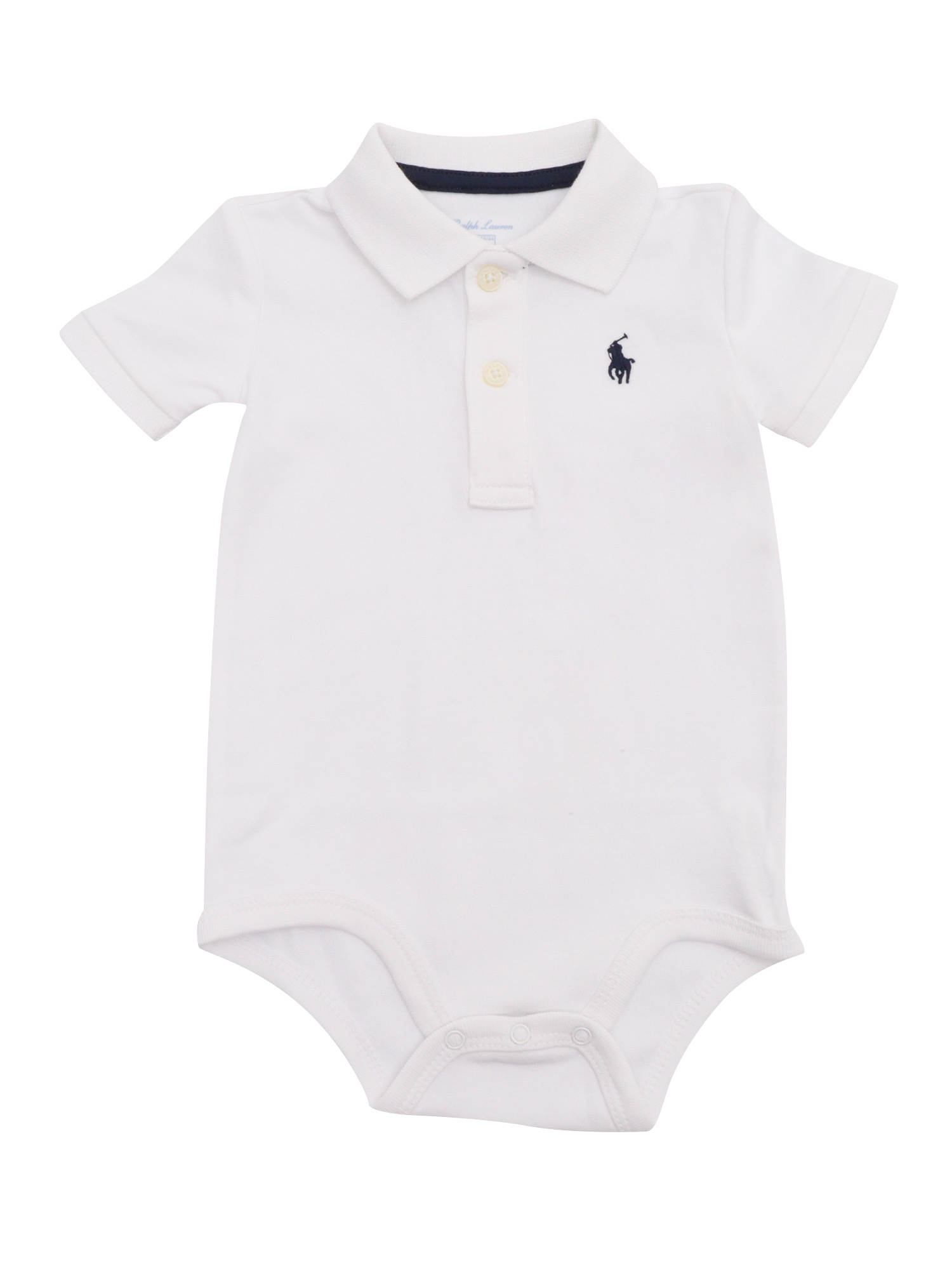 SS POLO-ONE PIECE-BODYSUIT White Cotton Body Suit