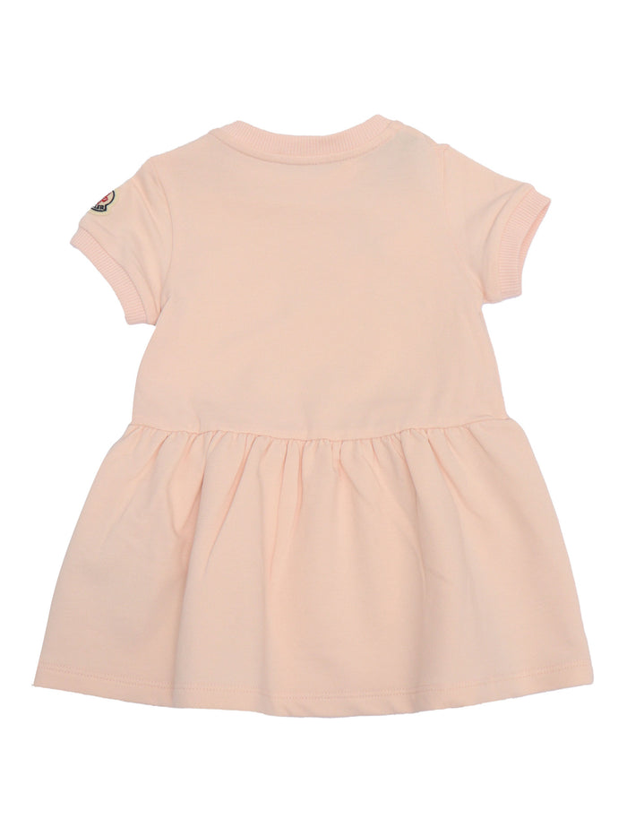 DRESS Pink Elastane Cotton