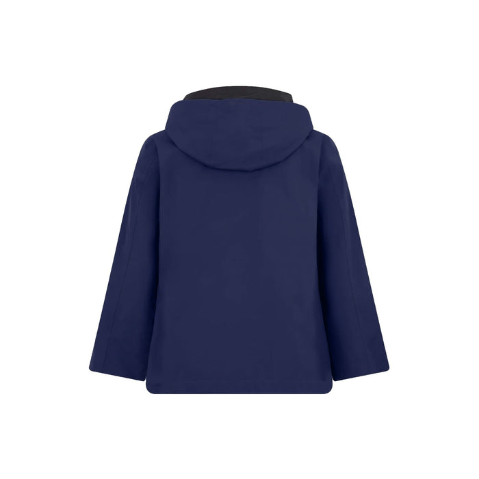 Herno Hooded Waterproof Jacket Blue Polyester