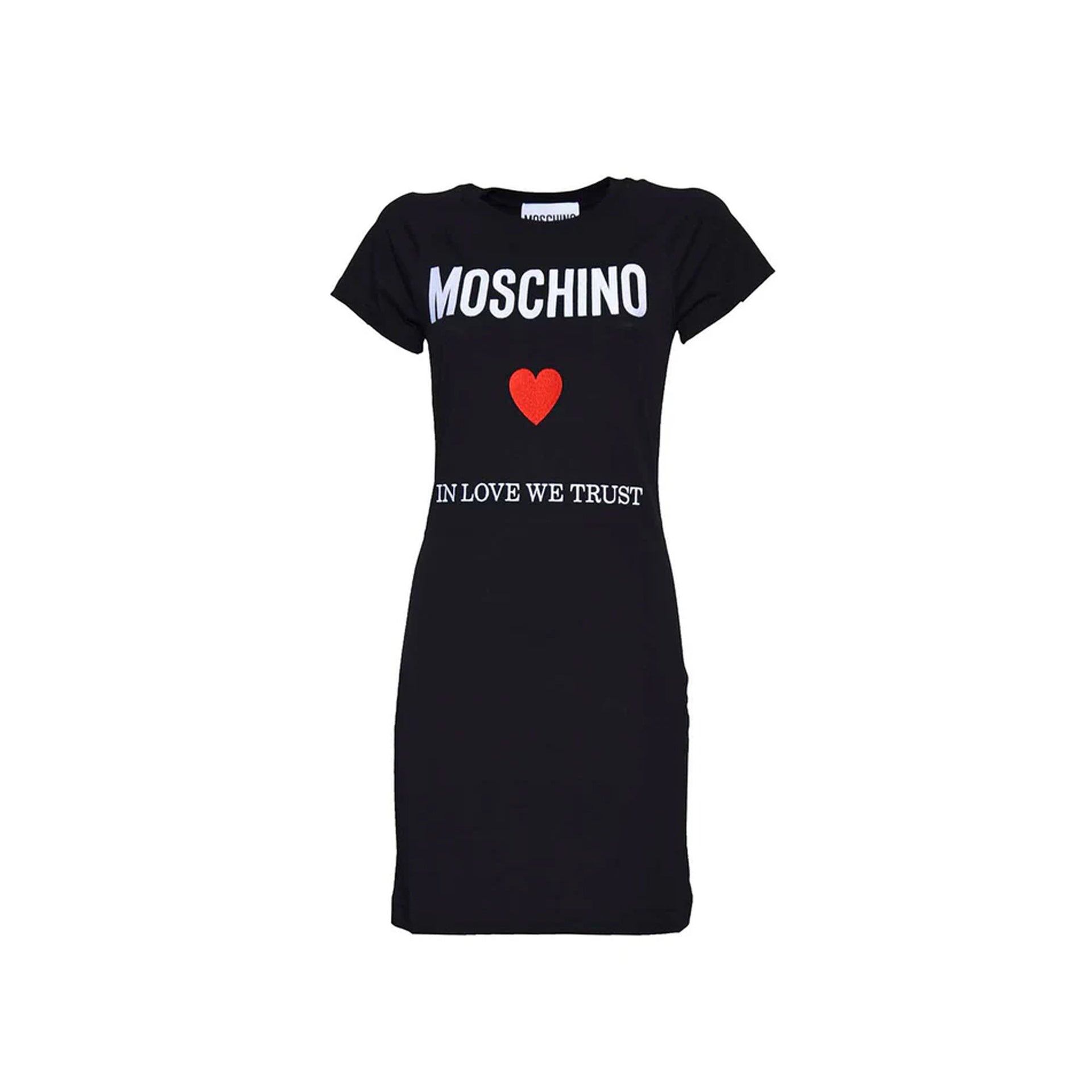 Couture Love We Trust Mini Dress Black Cotton