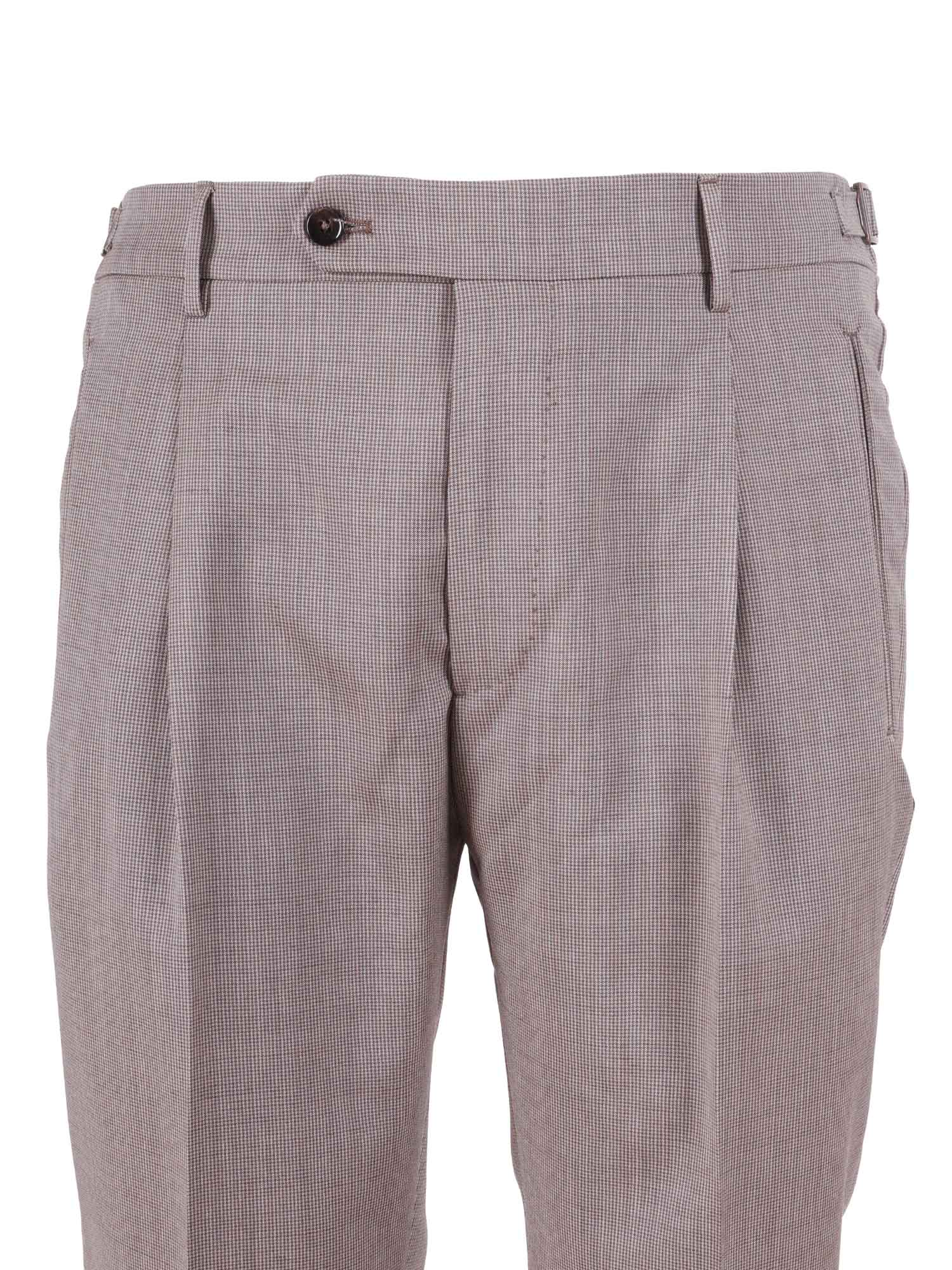Retrolong Pants Grey Virgin Wool