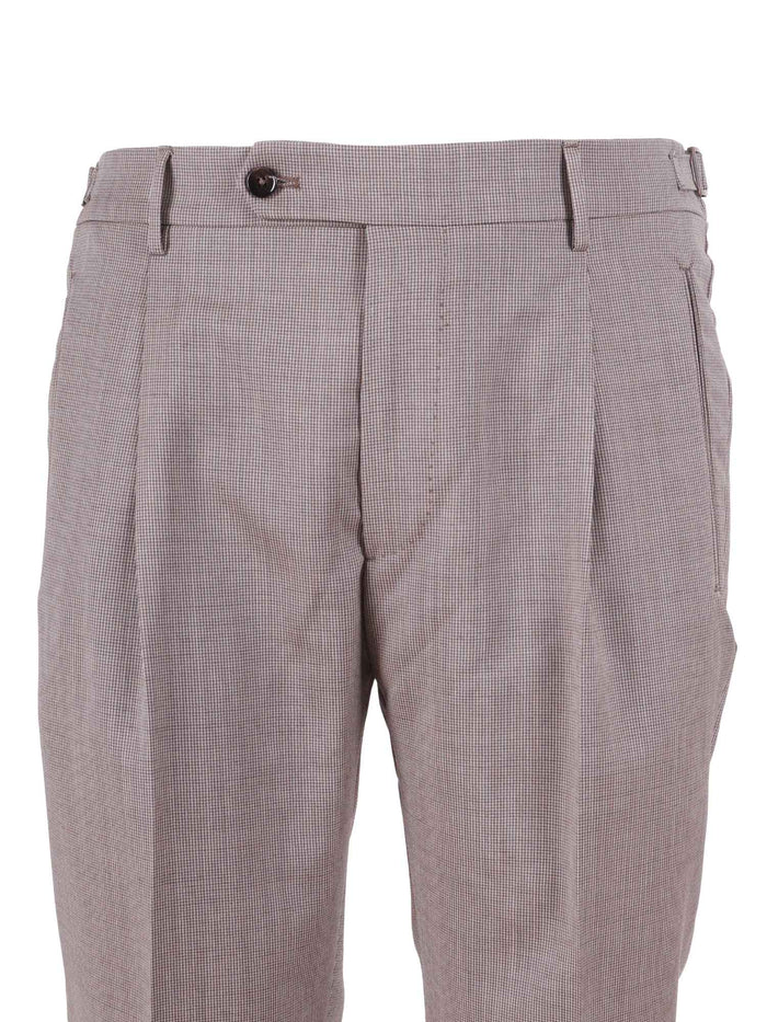 Retrolong Pants Grey Virgin Wool