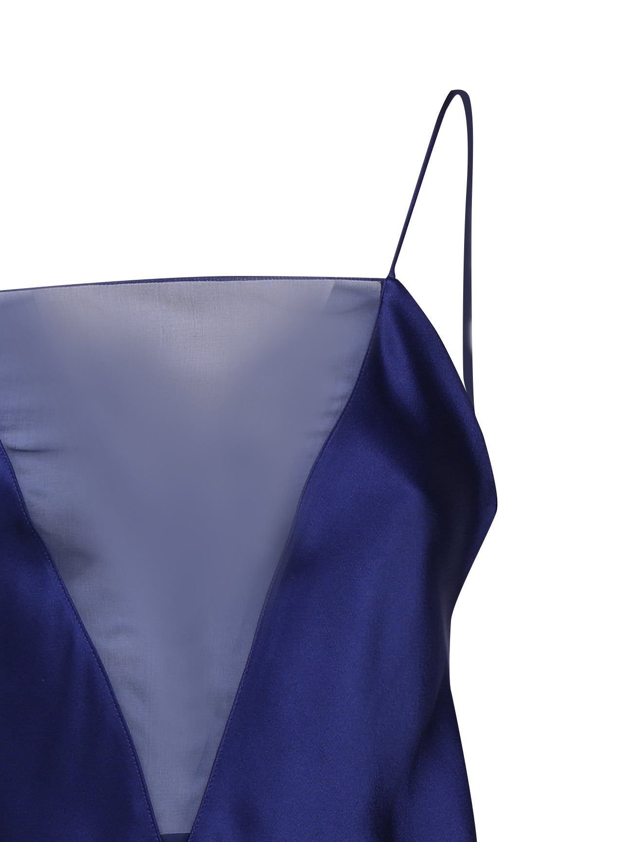 Stella Mccartney Top Blue Acetate